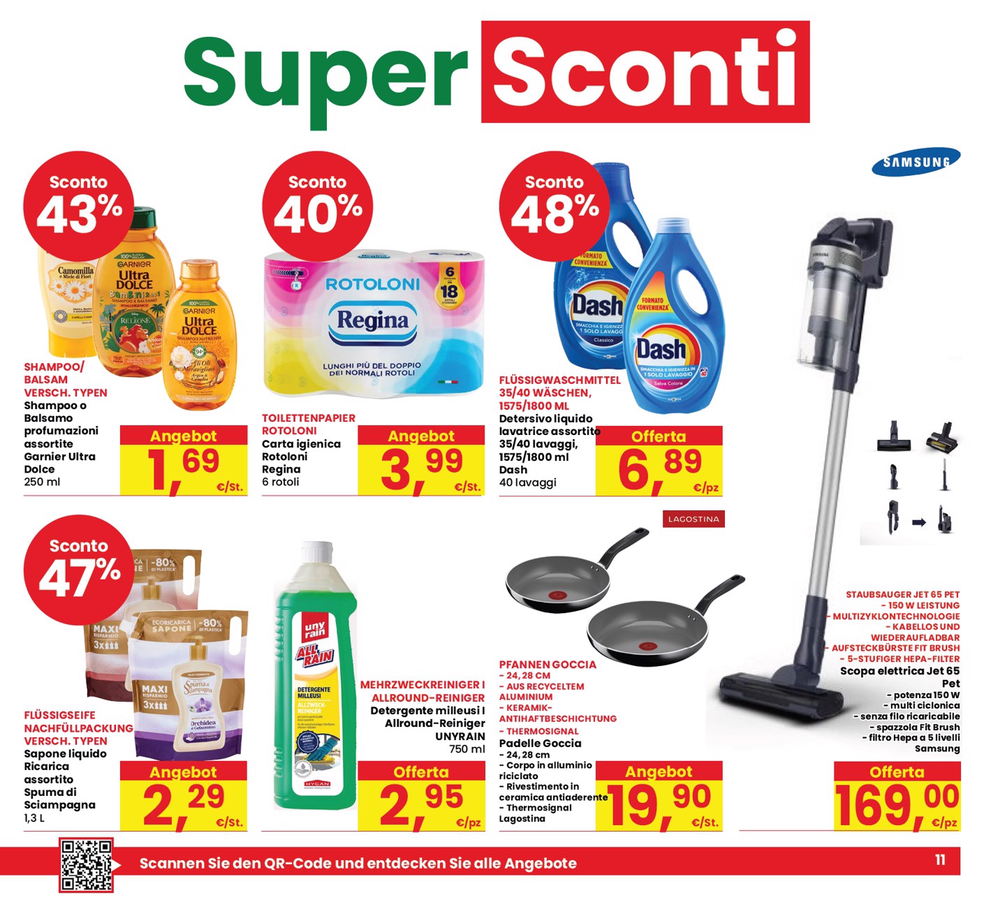 eurospar - Volantino attuale di Eurospar - Bozen, Bolzano valido dal giovedì 03/09/2026 al mercoledì 16/09/2026 - page: 11