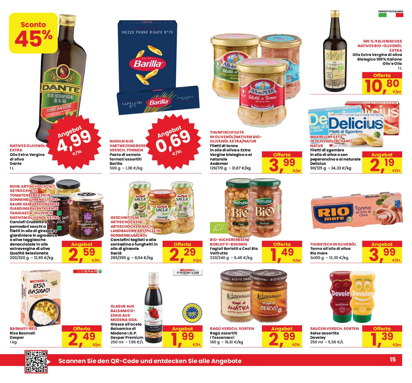 eurospar - Volantino attuale di Eurospar valido dal giovedì 03/09/2026 al mercoledì 16/09/2026 - page: 15