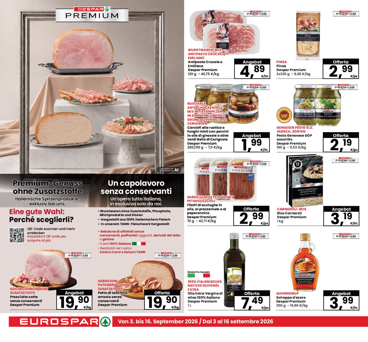 eurospar - Volantino attuale di Eurospar valido dal giovedì 03/09/2026 al mercoledì 16/09/2026 - page: 6