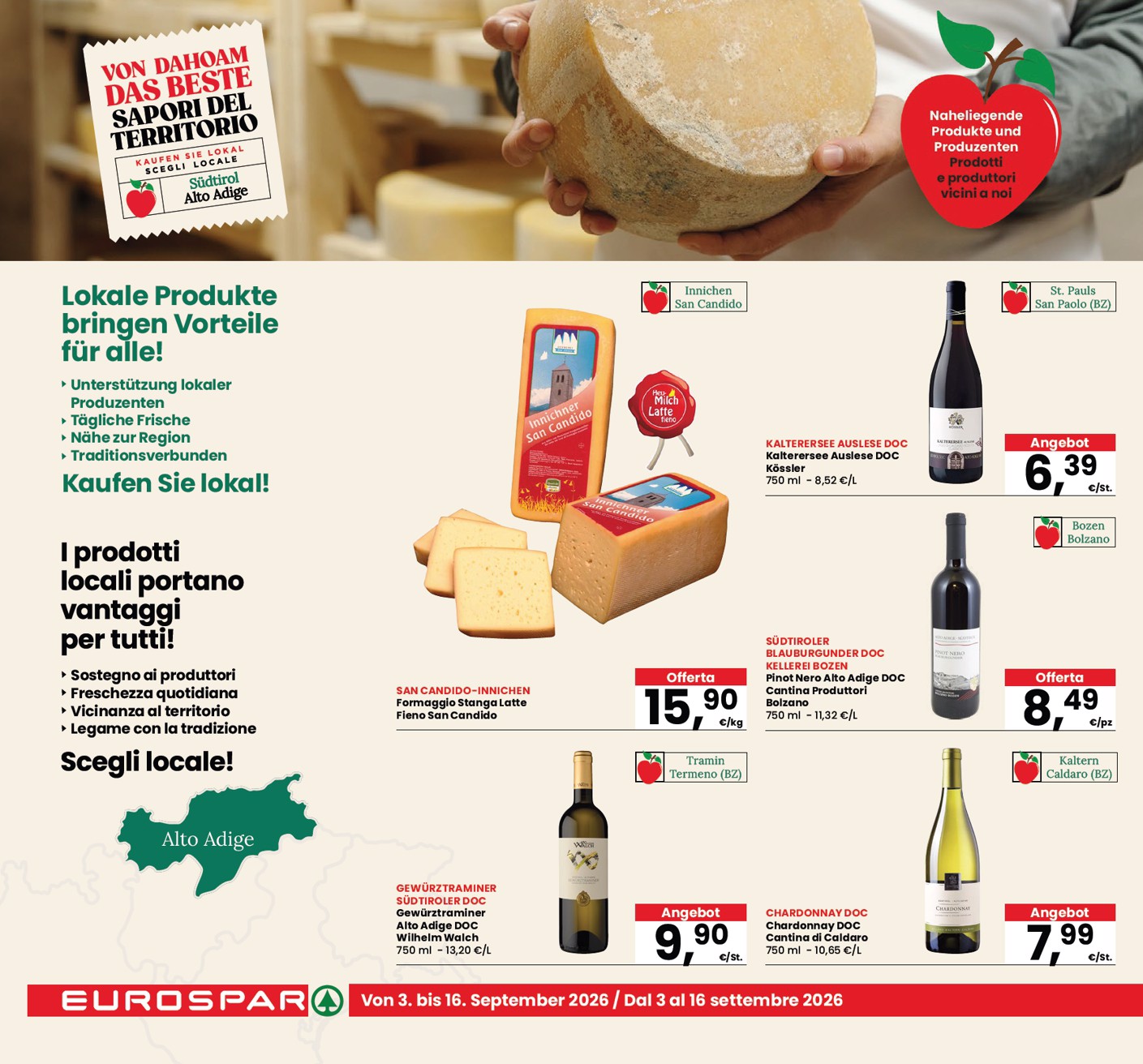 eurospar - Volantino attuale di Eurospar valido dal giovedì 03/09/2026 al mercoledì 16/09/2026 - page: 10