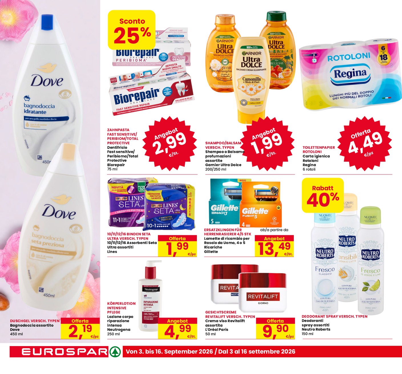 eurospar - Volantino attuale di Eurospar valido dal giovedì 03/09/2026 al mercoledì 16/09/2026 - page: 18