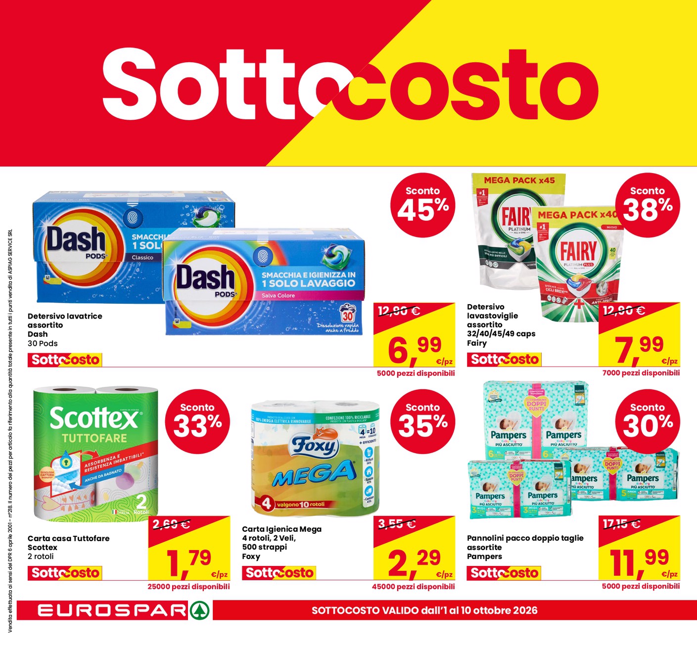 eurospar - Volantino attuale di Eurospar valido dal giovedì 01/10/2026 al sabato 10/10/2026 - page: 6