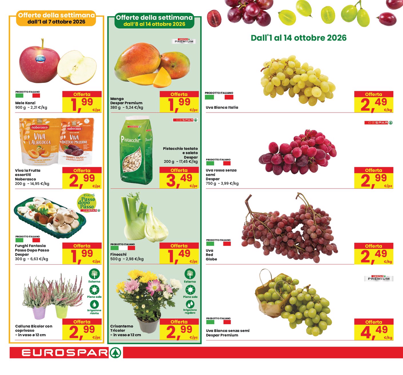 eurospar - Volantino attuale di Eurospar valido dal giovedì 01/10/2026 al sabato 10/10/2026 - page: 10