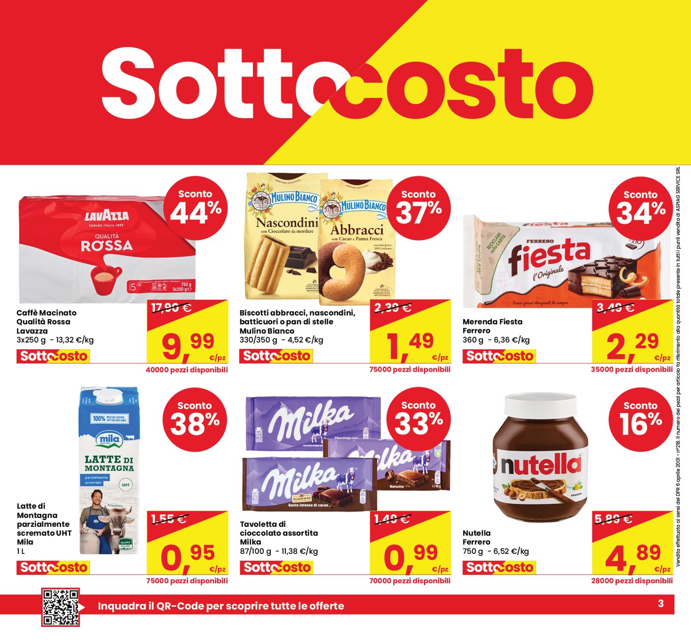 eurospar - Volantino attuale di Eurospar valido dal giovedì 01/10/2026 al sabato 10/10/2026 - page: 3