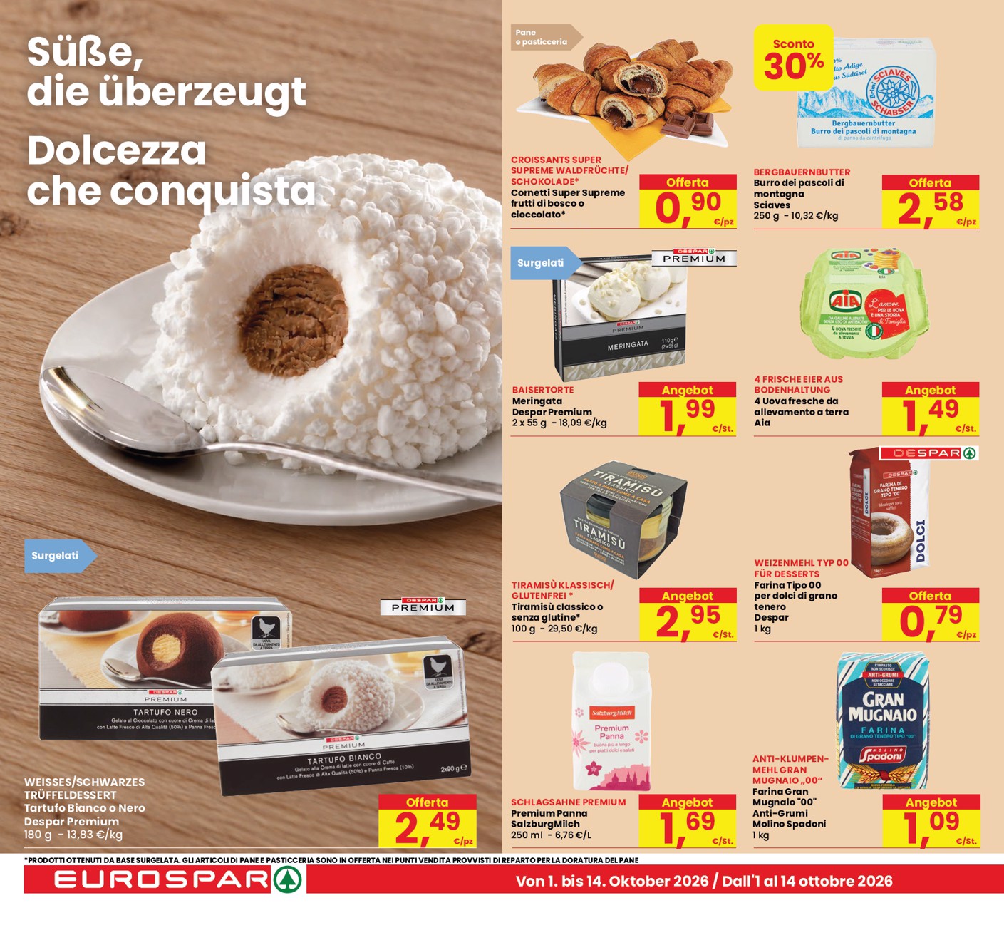 eurospar - Volantino attuale di Eurospar - Deutch valido dal giovedì 01/10/2026 al sabato 10/10/2026 - page: 18