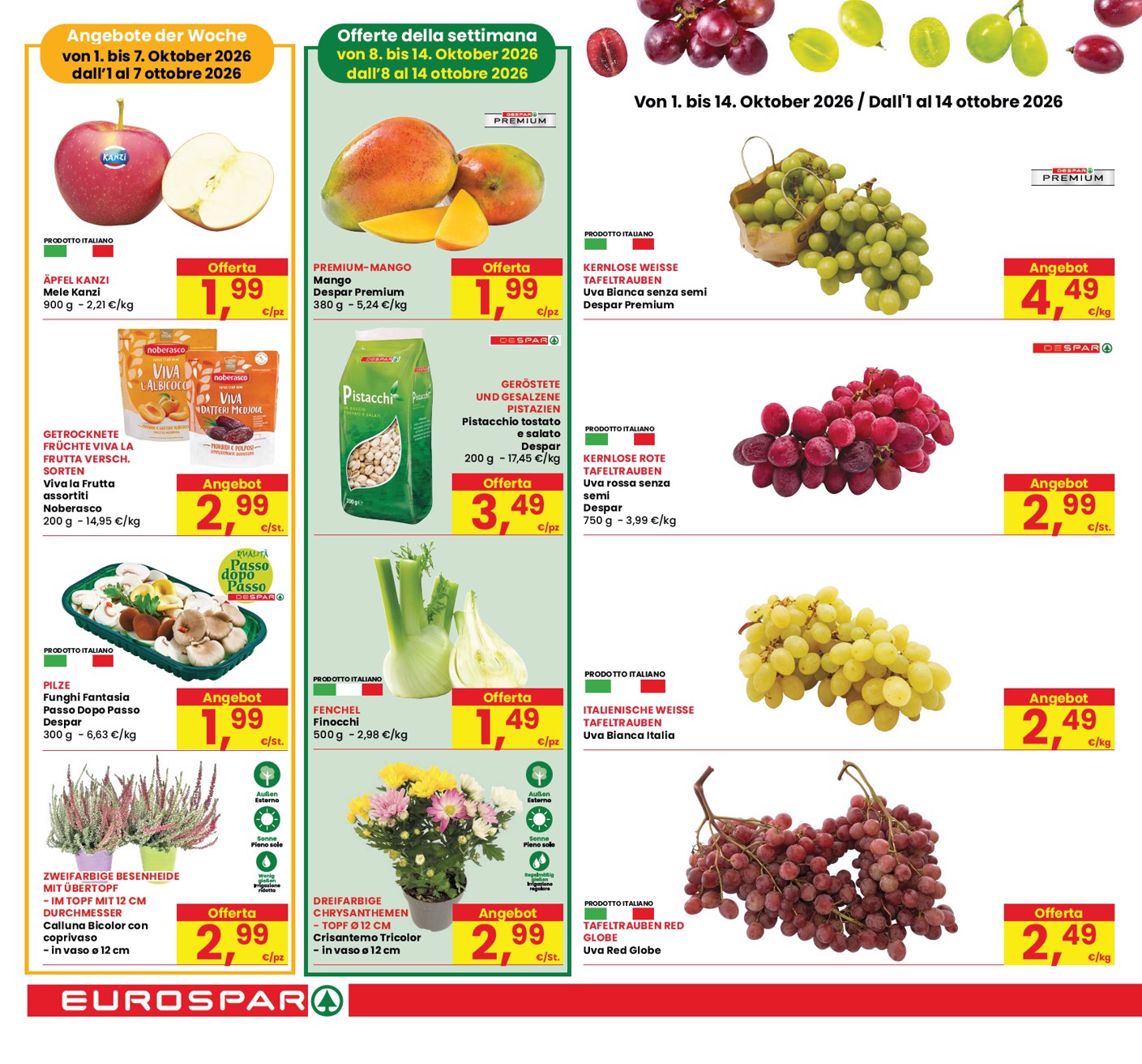 eurospar - Volantino attuale di Eurospar - Deutch valido dal giovedì 01/10/2026 al sabato 10/10/2026 - page: 10