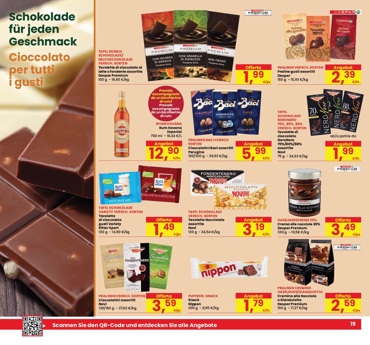 eurospar - Volantino attuale di Eurospar - Deutch valido dal giovedì 01/10/2026 al sabato 10/10/2026 - page: 19