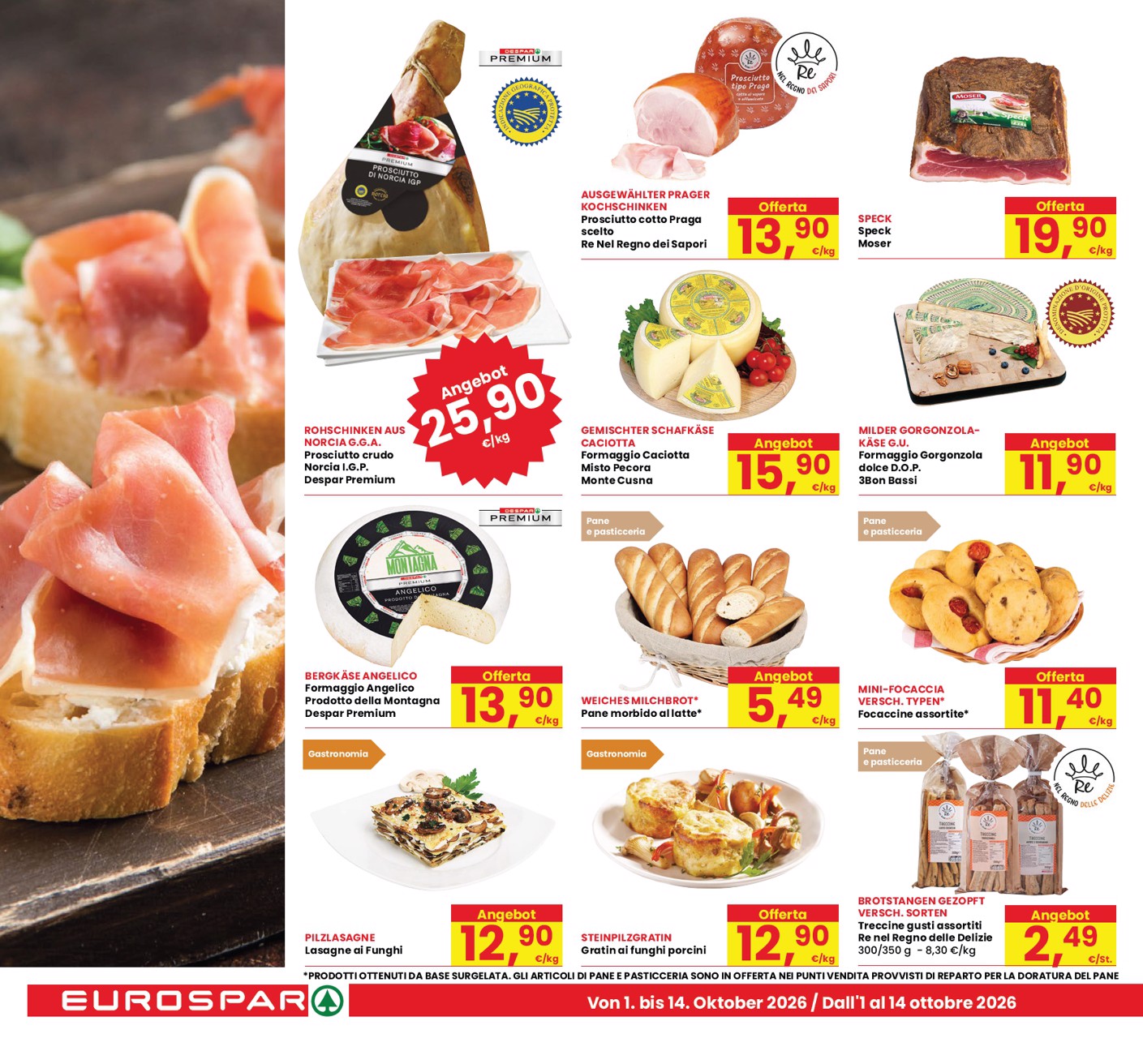eurospar - Volantino attuale di Eurospar - Deutch valido dal giovedì 01/10/2026 al sabato 10/10/2026 - page: 14