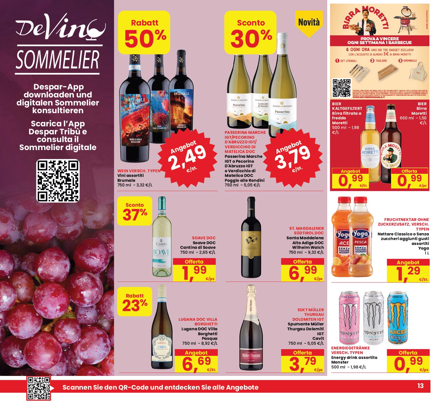 eurospar - Volantino attuale di Eurospar - Deutch valido dal giovedì 01/10/2026 al sabato 10/10/2026 - page: 13