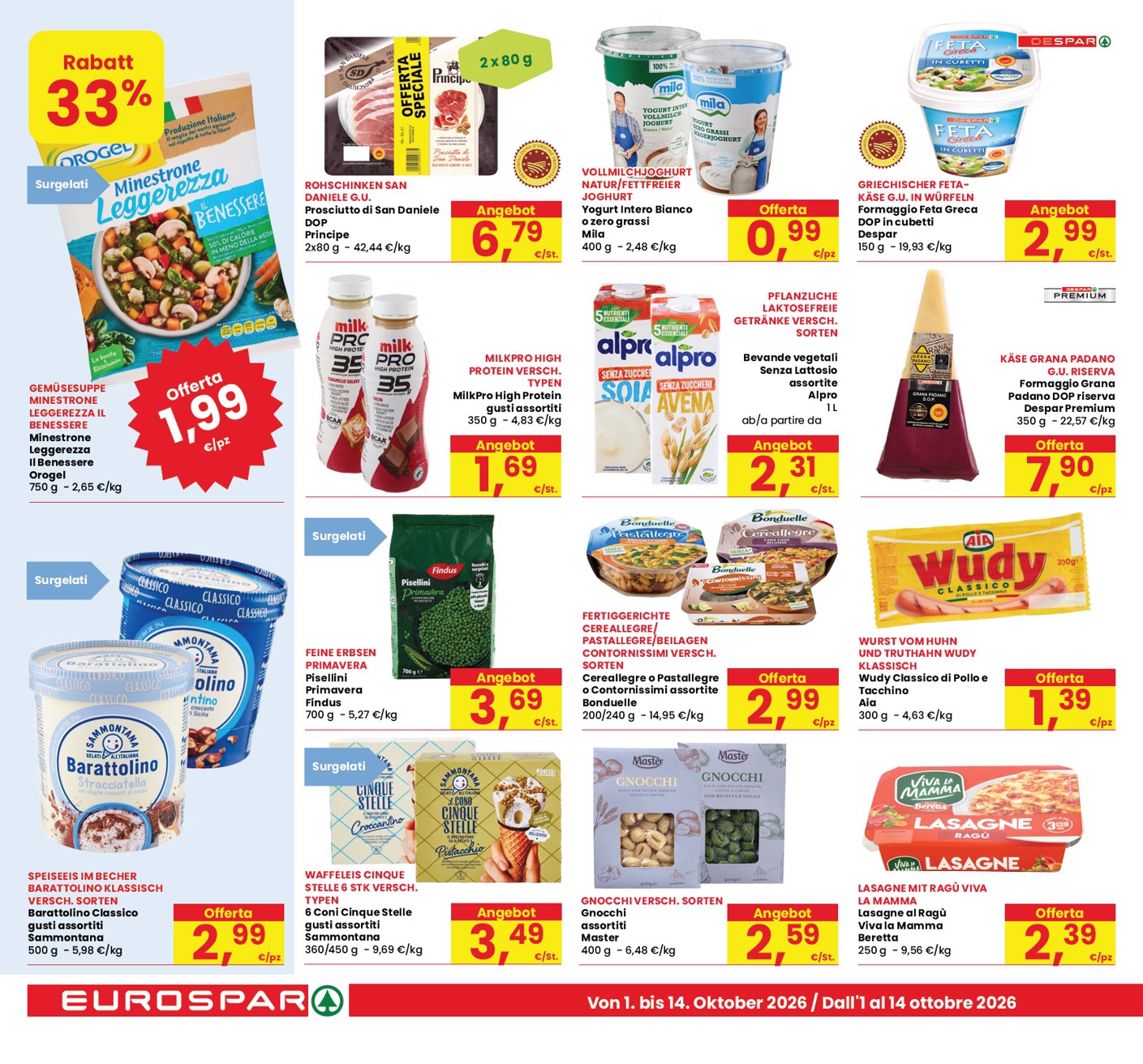 eurospar - Volantino attuale di Eurospar - Deutch valido dal giovedì 01/10/2026 al sabato 10/10/2026 - page: 16