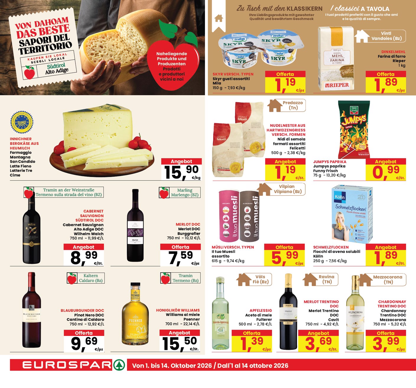 eurospar - Volantino attuale di Eurospar - Deutch valido dal giovedì 01/10/2026 al sabato 10/10/2026 - page: 12