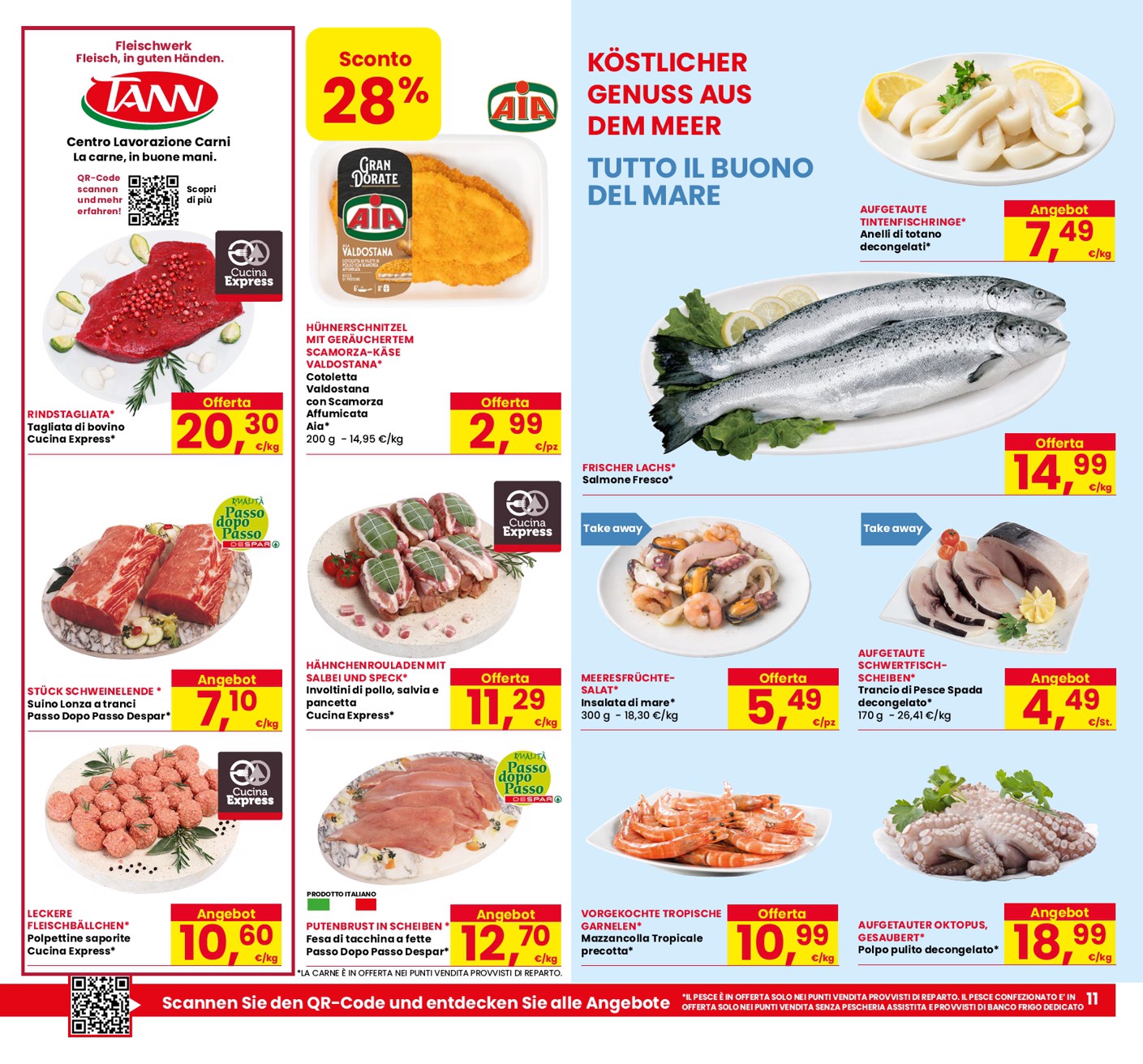 eurospar - Volantino attuale di Eurospar - Deutch valido dal giovedì 01/10/2026 al sabato 10/10/2026 - page: 11