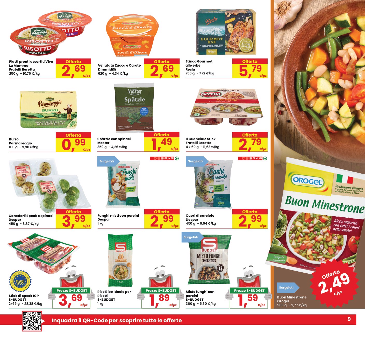 eurospar - Volantino attuale di Eurospar valido dal giovedì 15/10/2026 al mercoledì 28/10/2026 - page: 9