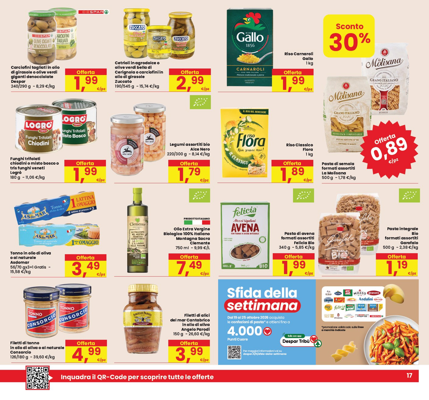 eurospar - Volantino attuale di Eurospar valido dal giovedì 15/10/2026 al mercoledì 28/10/2026 - page: 17