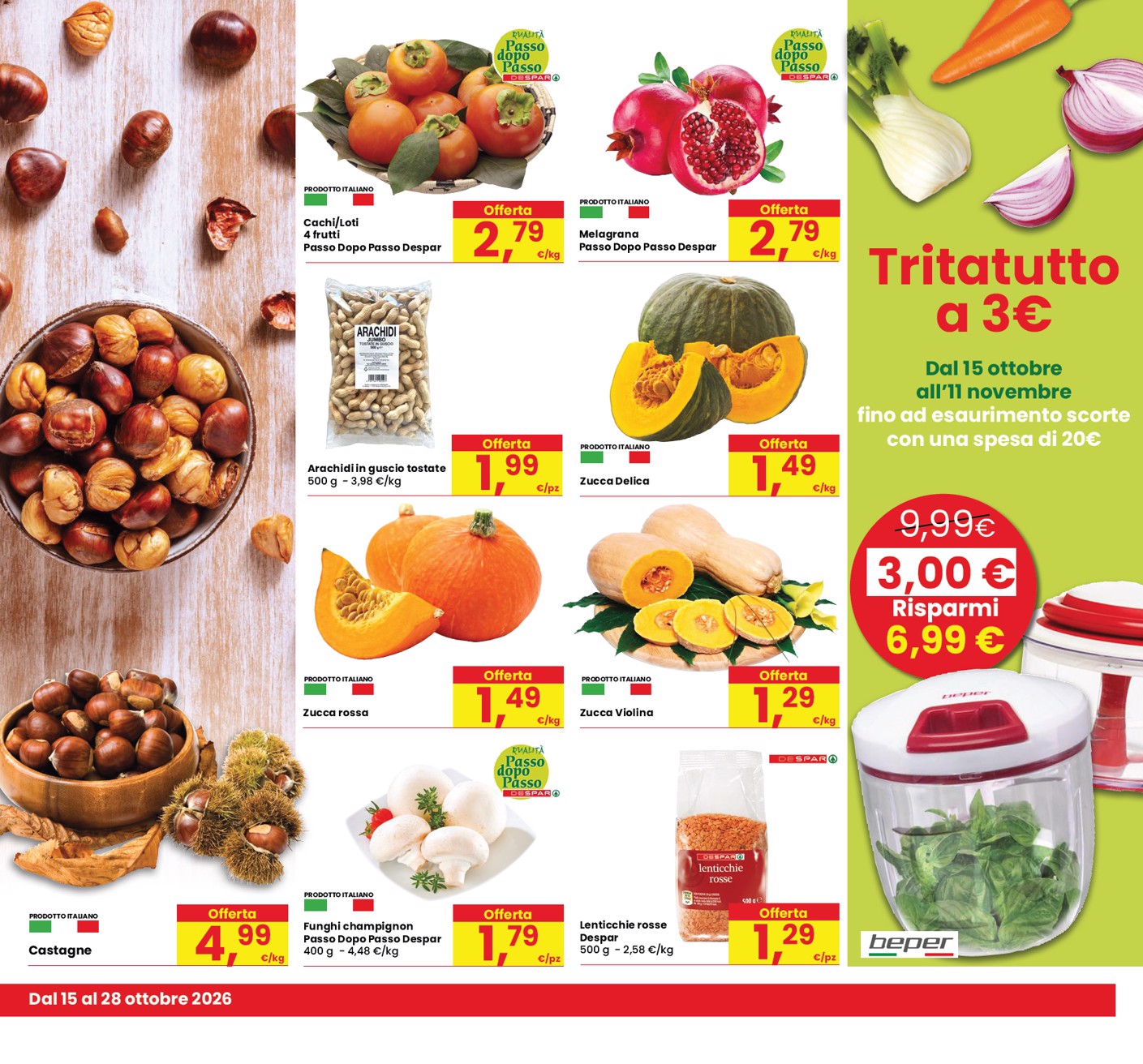 eurospar - Volantino attuale di Eurospar valido dal giovedì 15/10/2026 al mercoledì 28/10/2026 - page: 7