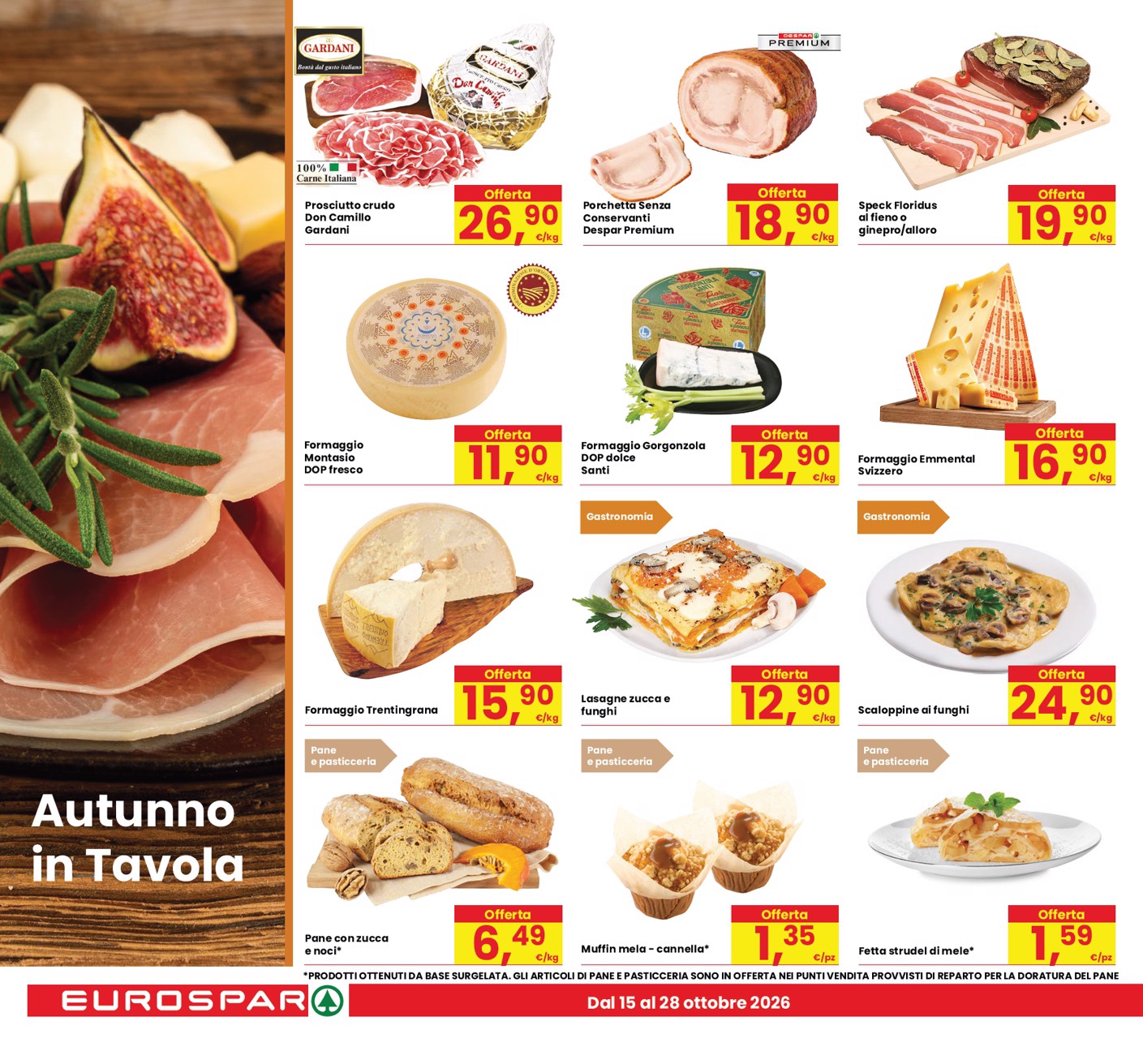 eurospar - Volantino attuale di Eurospar valido dal giovedì 15/10/2026 al mercoledì 28/10/2026 - page: 8