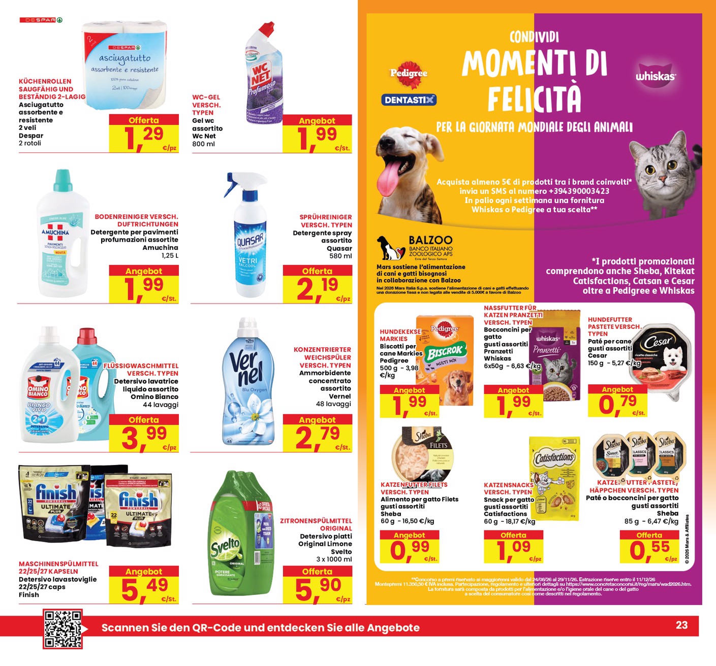 eurospar - Volantino attuale di Eurospar - Deutch valido dal giovedì 15/10/2026 al mercoledì 28/10/2026 - page: 23