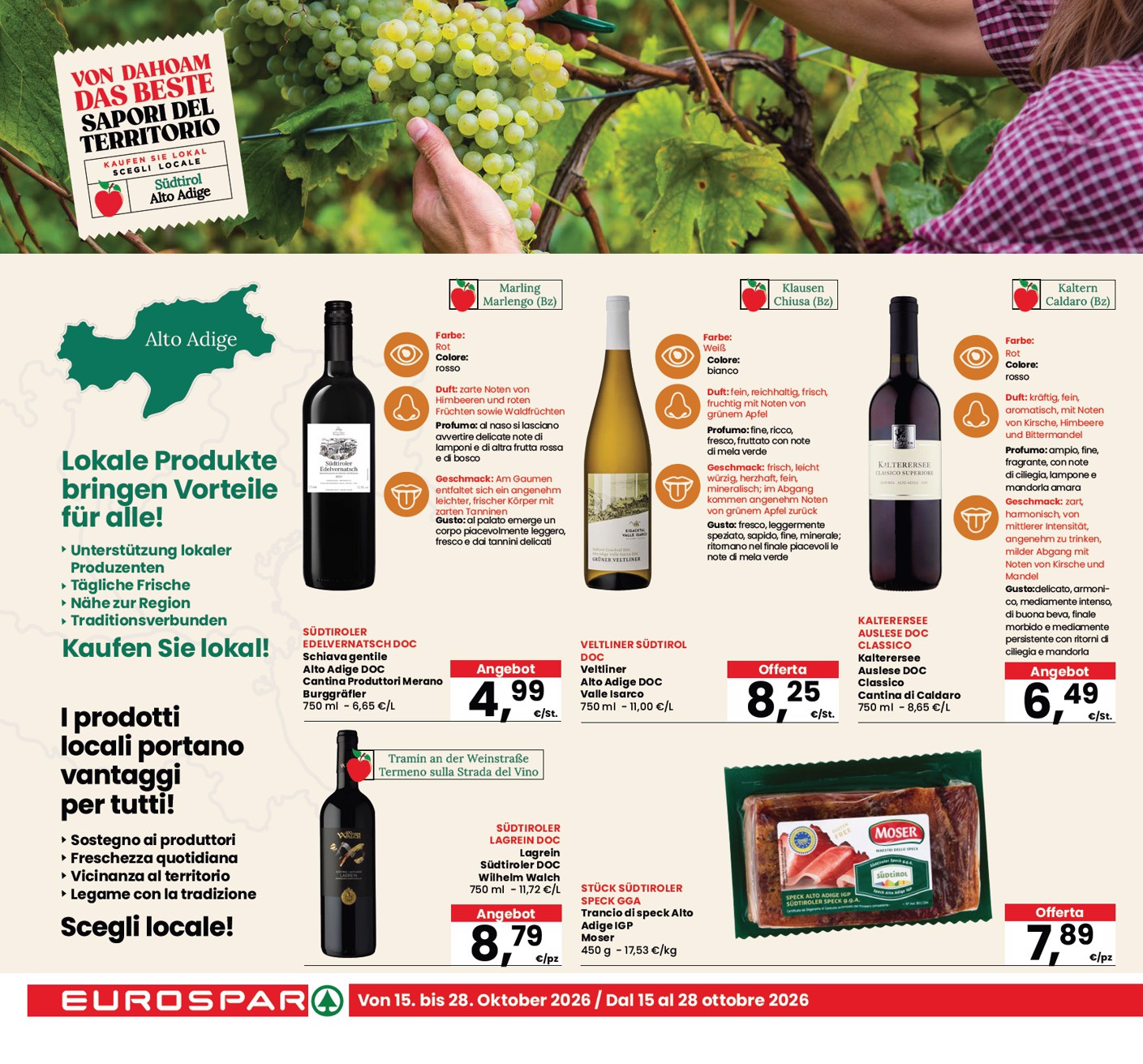 eurospar - Volantino attuale di Eurospar - Deutch valido dal giovedì 15/10/2026 al mercoledì 28/10/2026 - page: 12