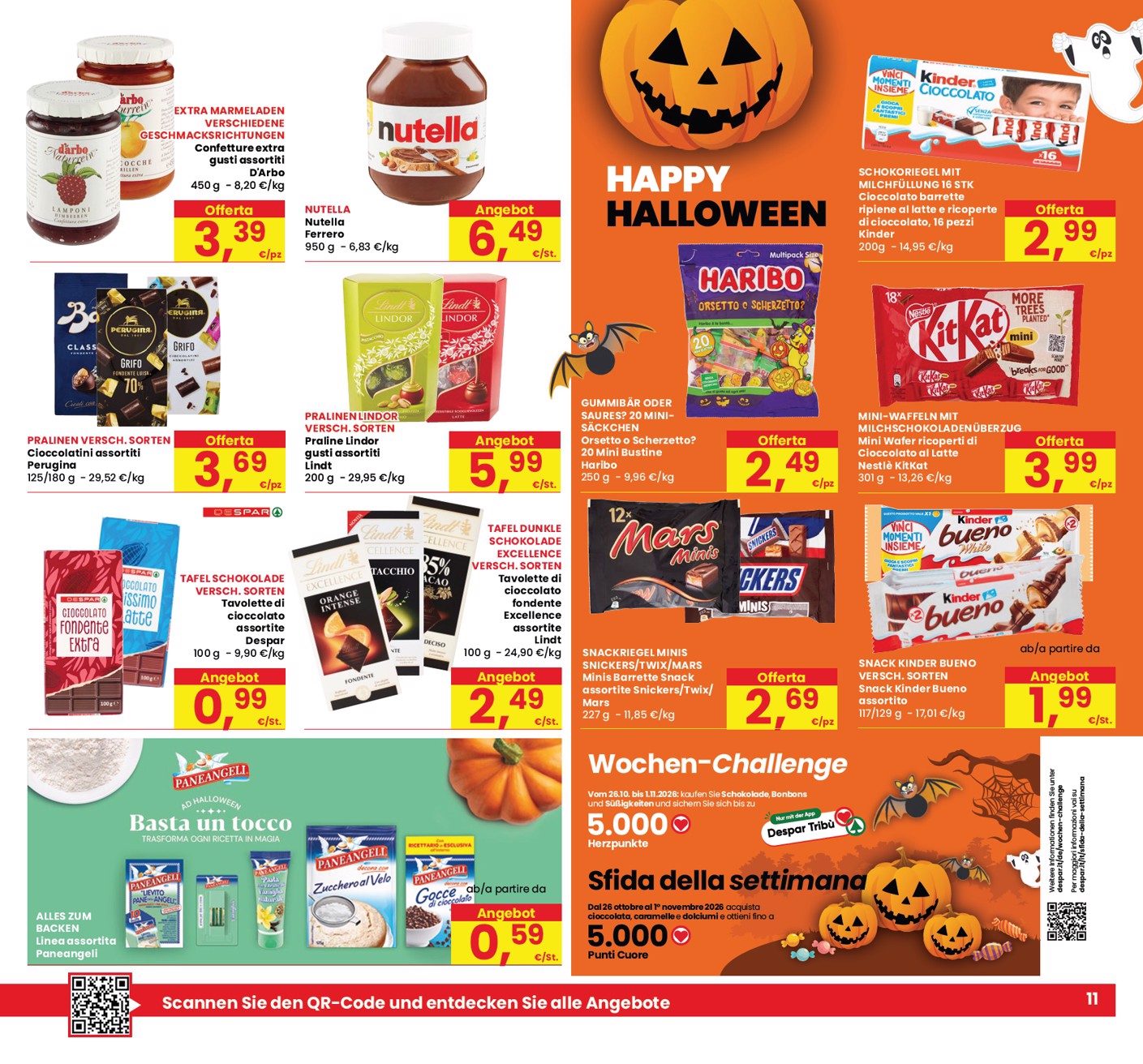 eurospar - Volantino attuale di Eurospar - Deutch valido dal giovedì 15/10/2026 al mercoledì 28/10/2026 - page: 11