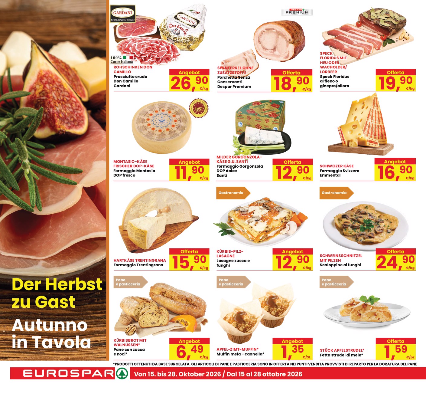 eurospar - Volantino attuale di Eurospar - Deutch valido dal giovedì 15/10/2026 al mercoledì 28/10/2026 - page: 8