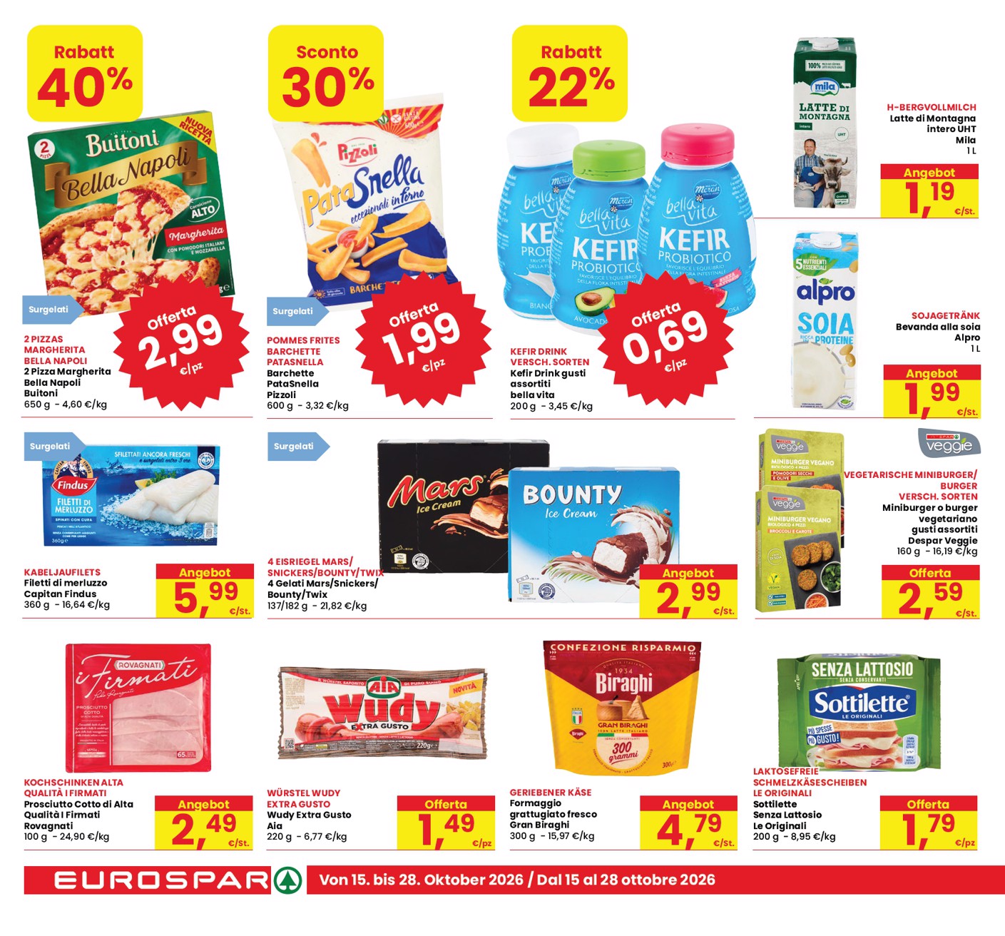 eurospar - Volantino attuale di Eurospar - Deutch valido dal giovedì 15/10/2026 al mercoledì 28/10/2026 - page: 14