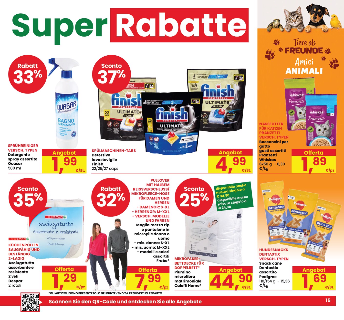 eurospar - Volantino attuale di Eurospar - Bozen, Bolzano valido dal giovedì 15/10/2026 al mercoledì 28/10/2026 - page: 15