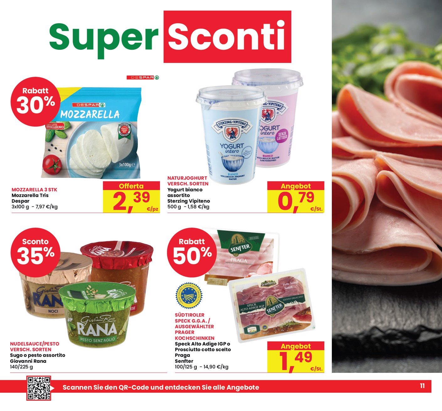 eurospar - Volantino attuale di Eurospar - Bozen, Bolzano valido dal giovedì 29/10/2026 al mercoledì 11/11/2026 - page: 11