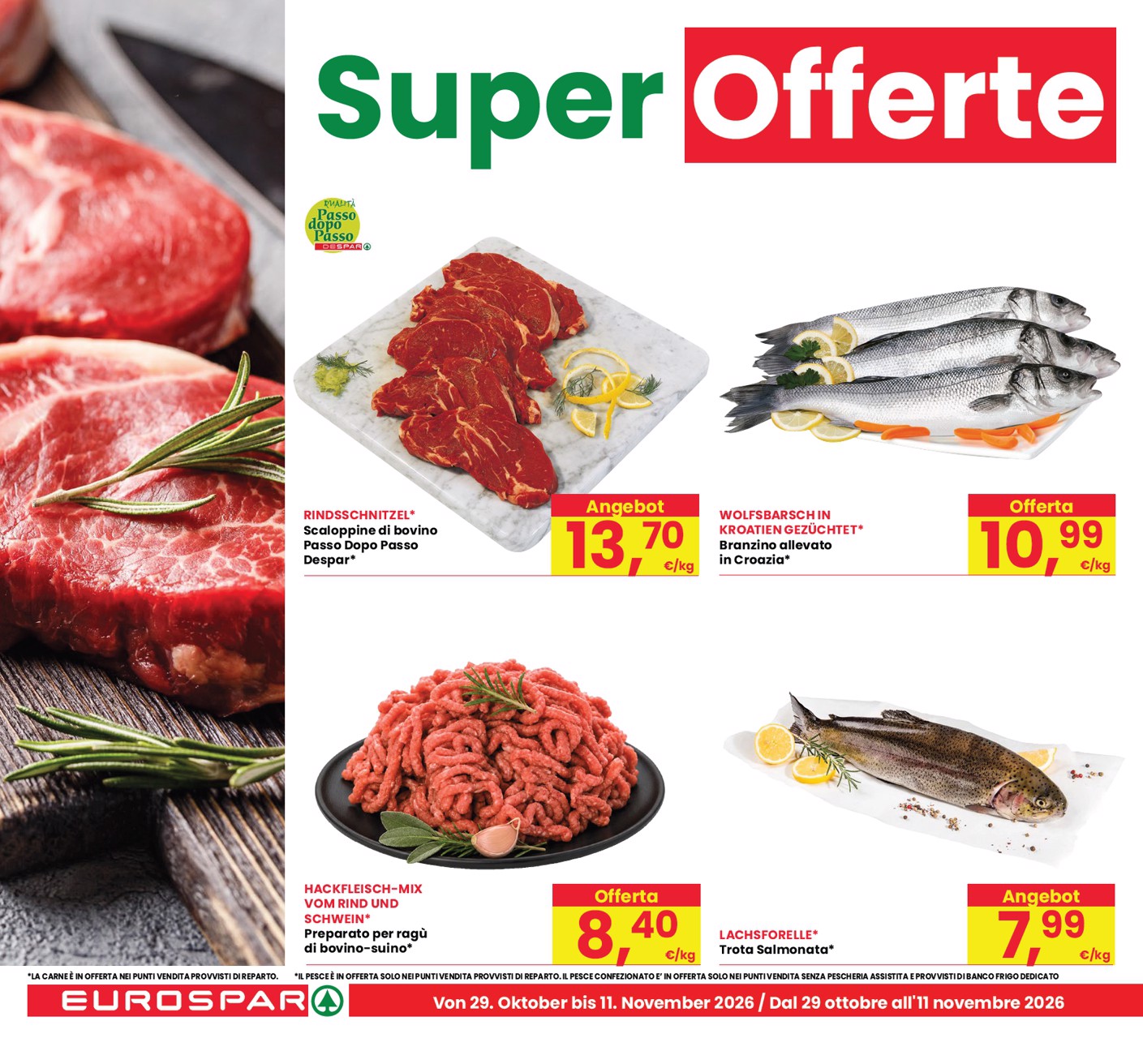 eurospar - Volantino attuale di Eurospar - Bozen, Bolzano valido dal giovedì 29/10/2026 al mercoledì 11/11/2026 - page: 8
