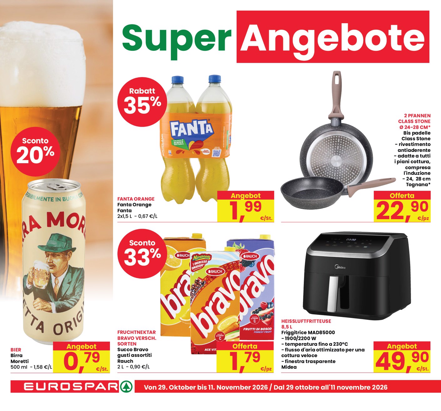 eurospar - Volantino attuale di Eurospar - Bozen, Bolzano valido dal giovedì 29/10/2026 al mercoledì 11/11/2026 - page: 14