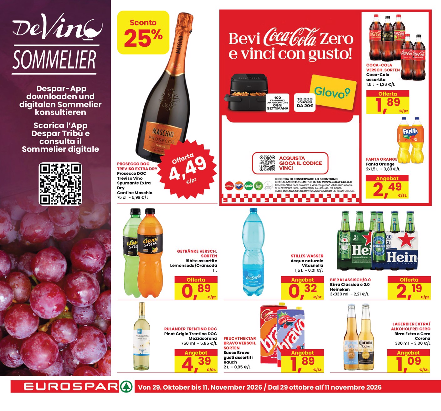 eurospar - Volantino attuale di Eurospar - Deutch valido dal giovedì 29/10/2026 al mercoledì 11/11/2026 - page: 16