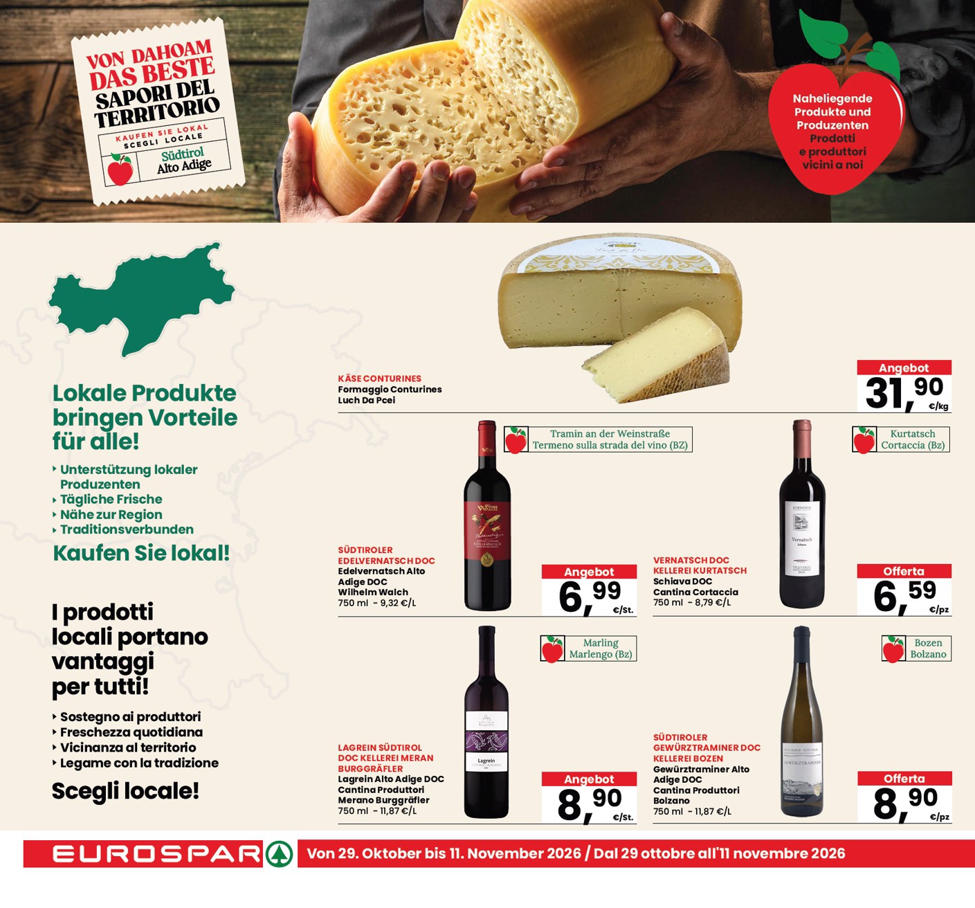 eurospar - Volantino attuale di Eurospar - Deutch valido dal giovedì 29/10/2026 al mercoledì 11/11/2026 - page: 12
