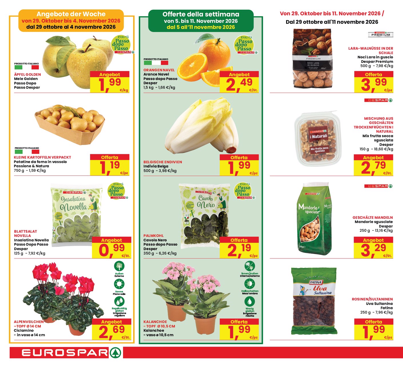 eurospar - Volantino attuale di Eurospar - Deutch valido dal giovedì 29/10/2026 al mercoledì 11/11/2026 - page: 4