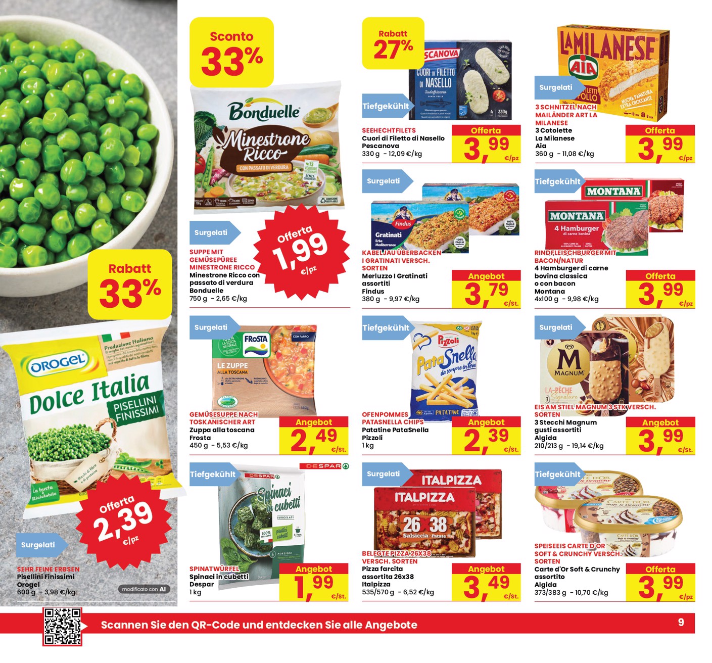 eurospar - Volantino attuale di Eurospar - Deutch valido dal giovedì 29/10/2026 al mercoledì 11/11/2026 - page: 9