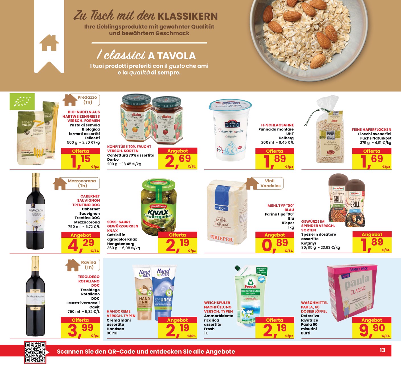 eurospar - Volantino attuale di Eurospar - Deutch valido dal giovedì 29/10/2026 al mercoledì 11/11/2026 - page: 13