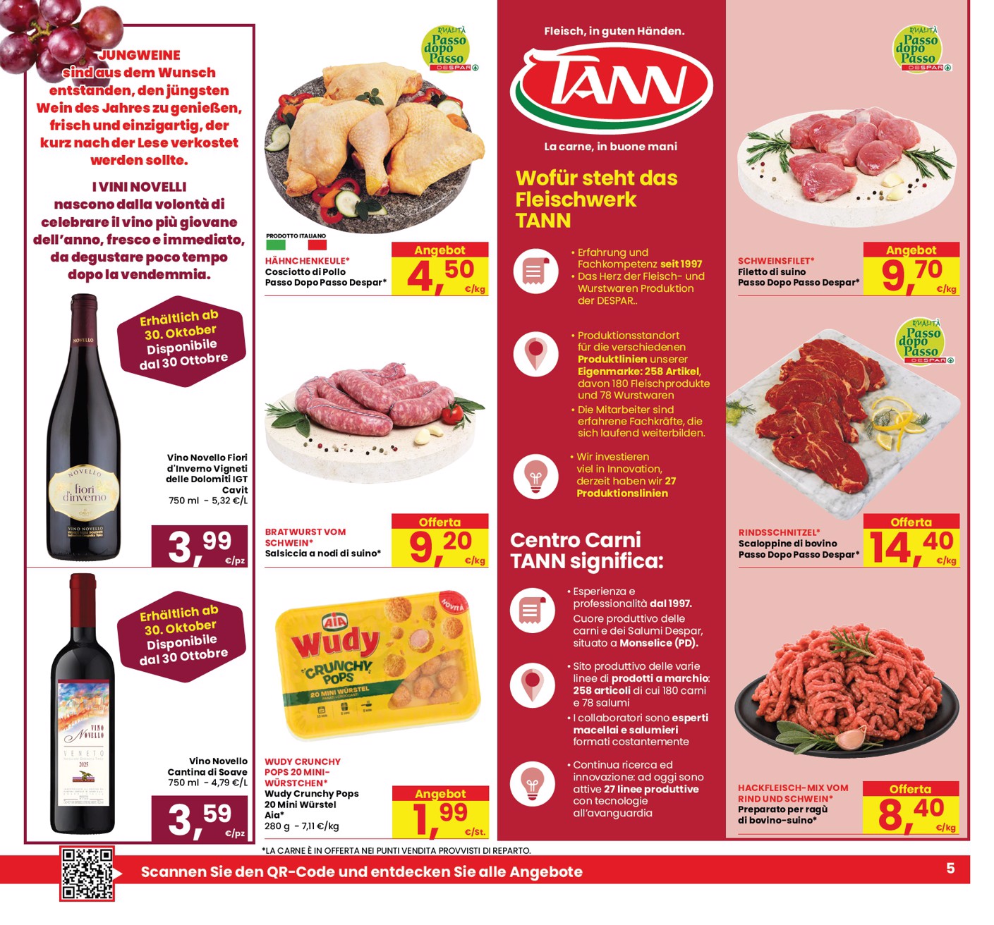 eurospar - Volantino attuale di Eurospar - Deutch valido dal giovedì 29/10/2026 al mercoledì 11/11/2026 - page: 5