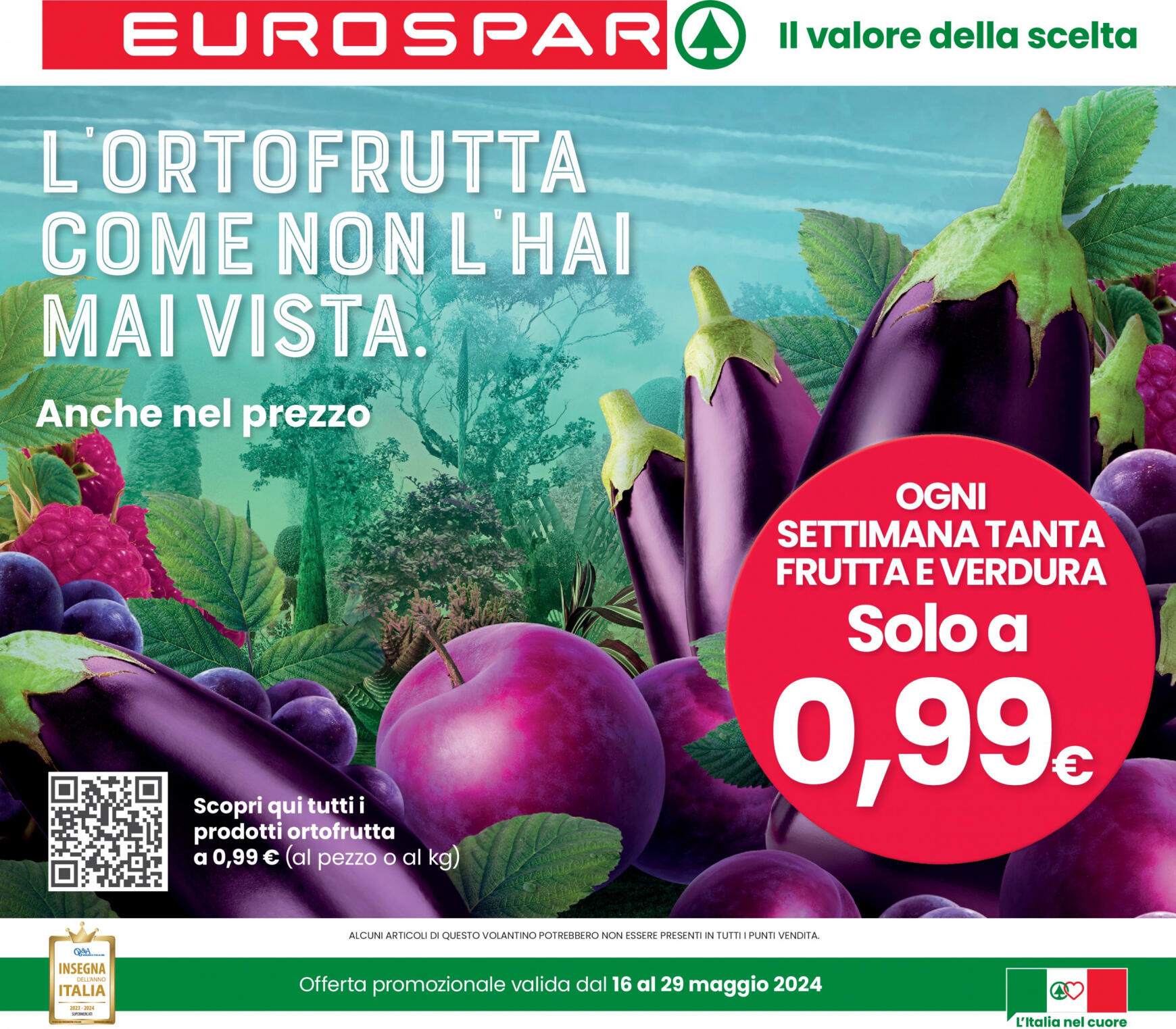 eurospar - Nuovo volantino Eurospar 16.05. - 29.05. - page: 1