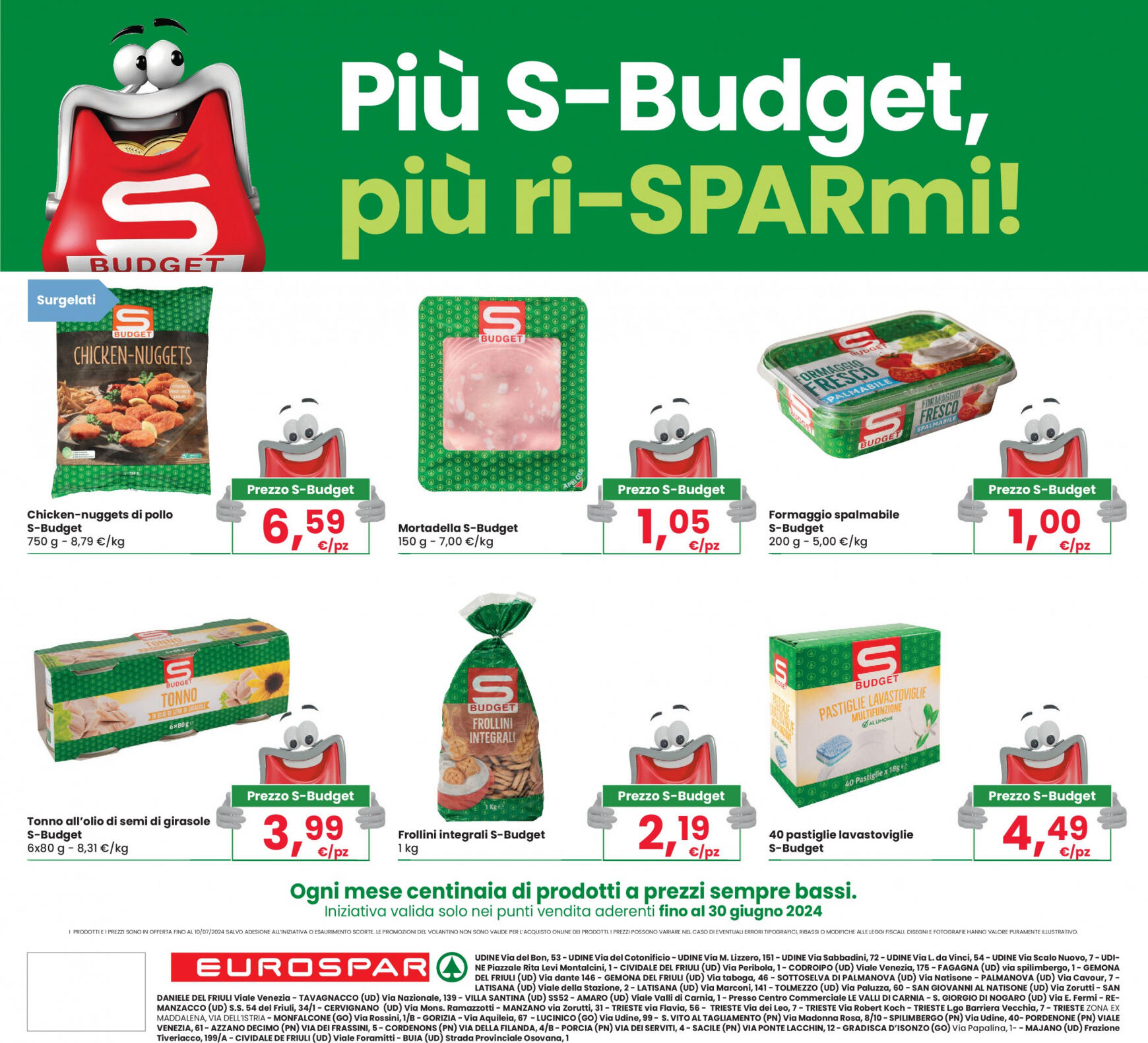 eurospar - Nuovo volantino Eurospar 27.06. - 10.07. - page: 24