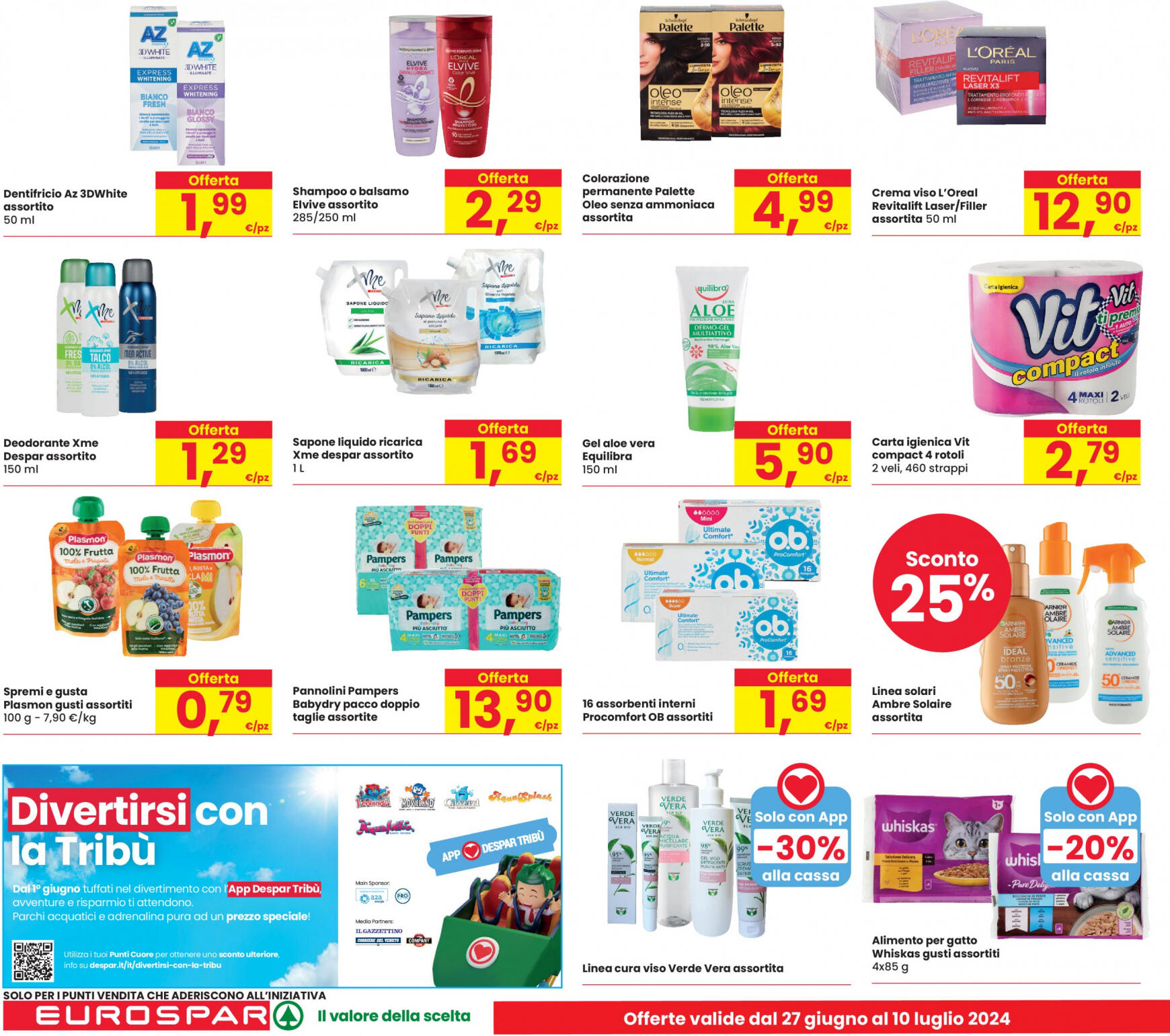 eurospar - Nuovo volantino Eurospar 27.06. - 10.07. - page: 22