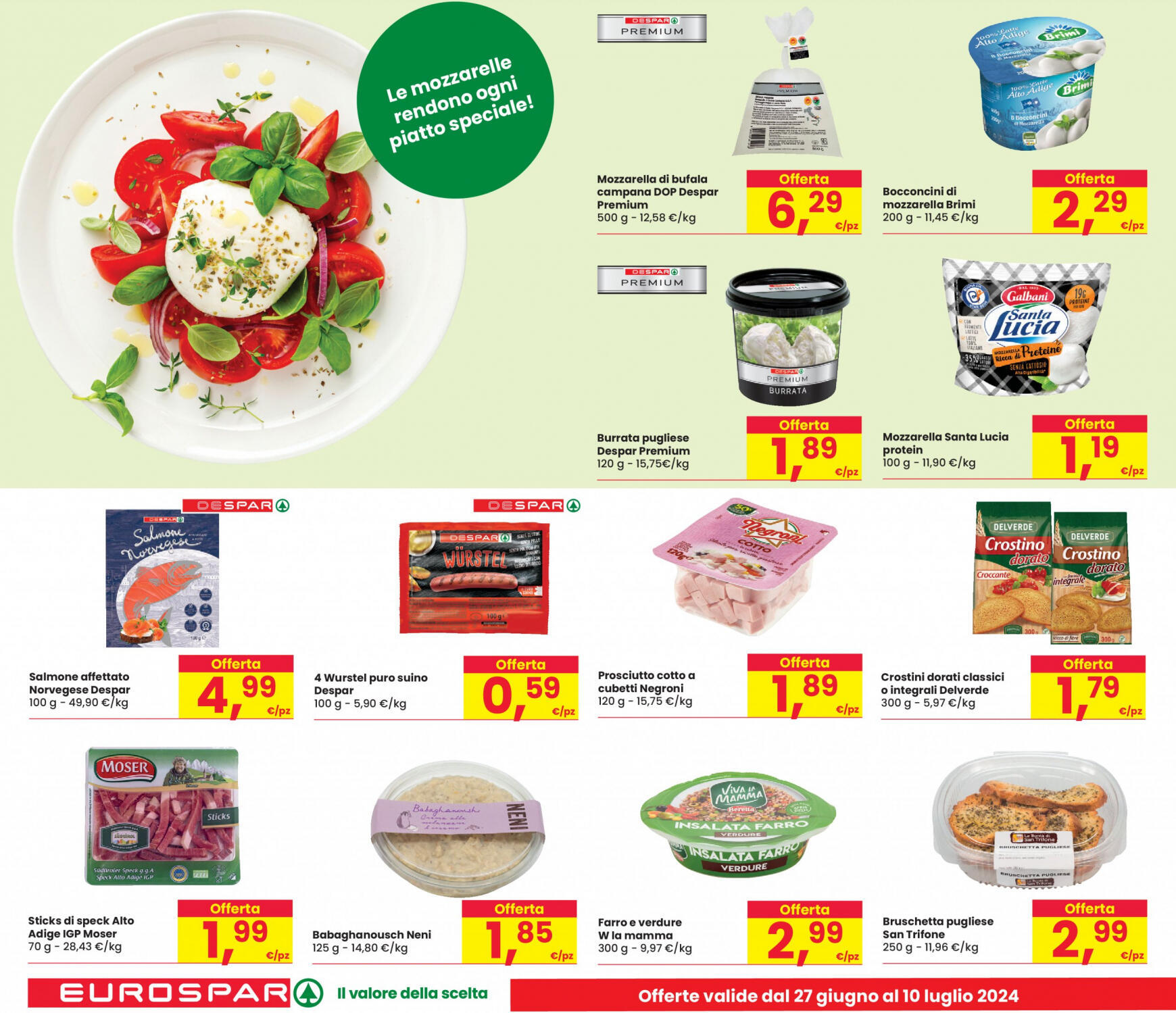 eurospar - Nuovo volantino Eurospar 27.06. - 10.07. - page: 10