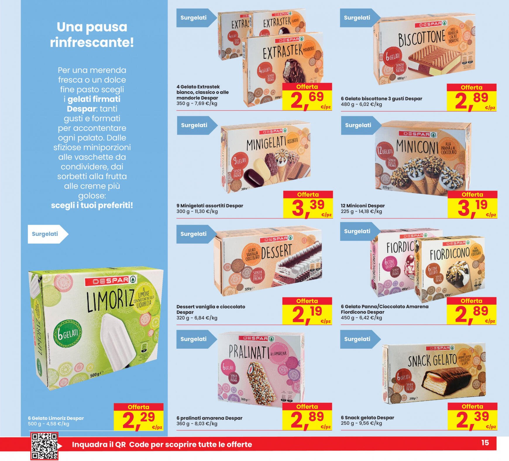 eurospar - Nuovo volantino Eurospar 27.06. - 10.07. - page: 15