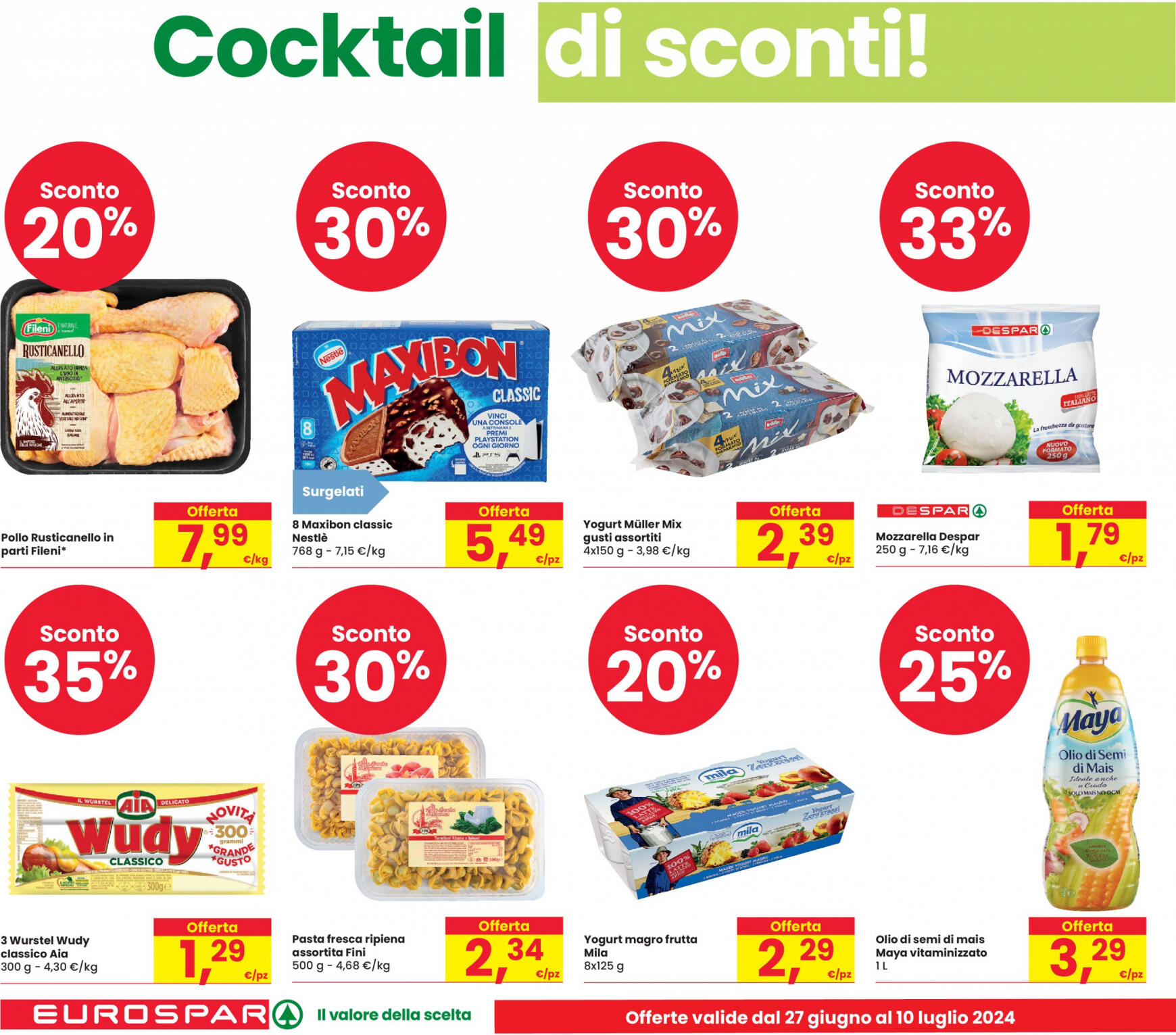 eurospar - Nuovo volantino Eurospar 27.06. - 10.07. - page: 2