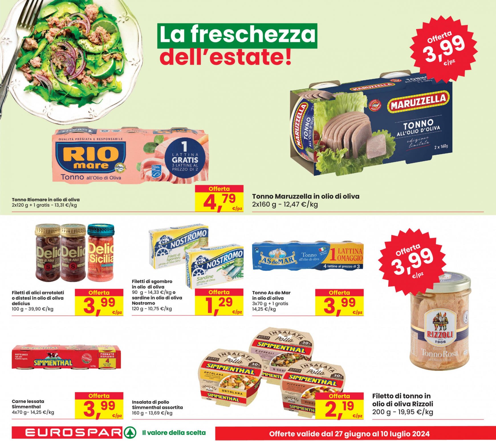 eurospar - Nuovo volantino Eurospar 27.06. - 10.07. - page: 16