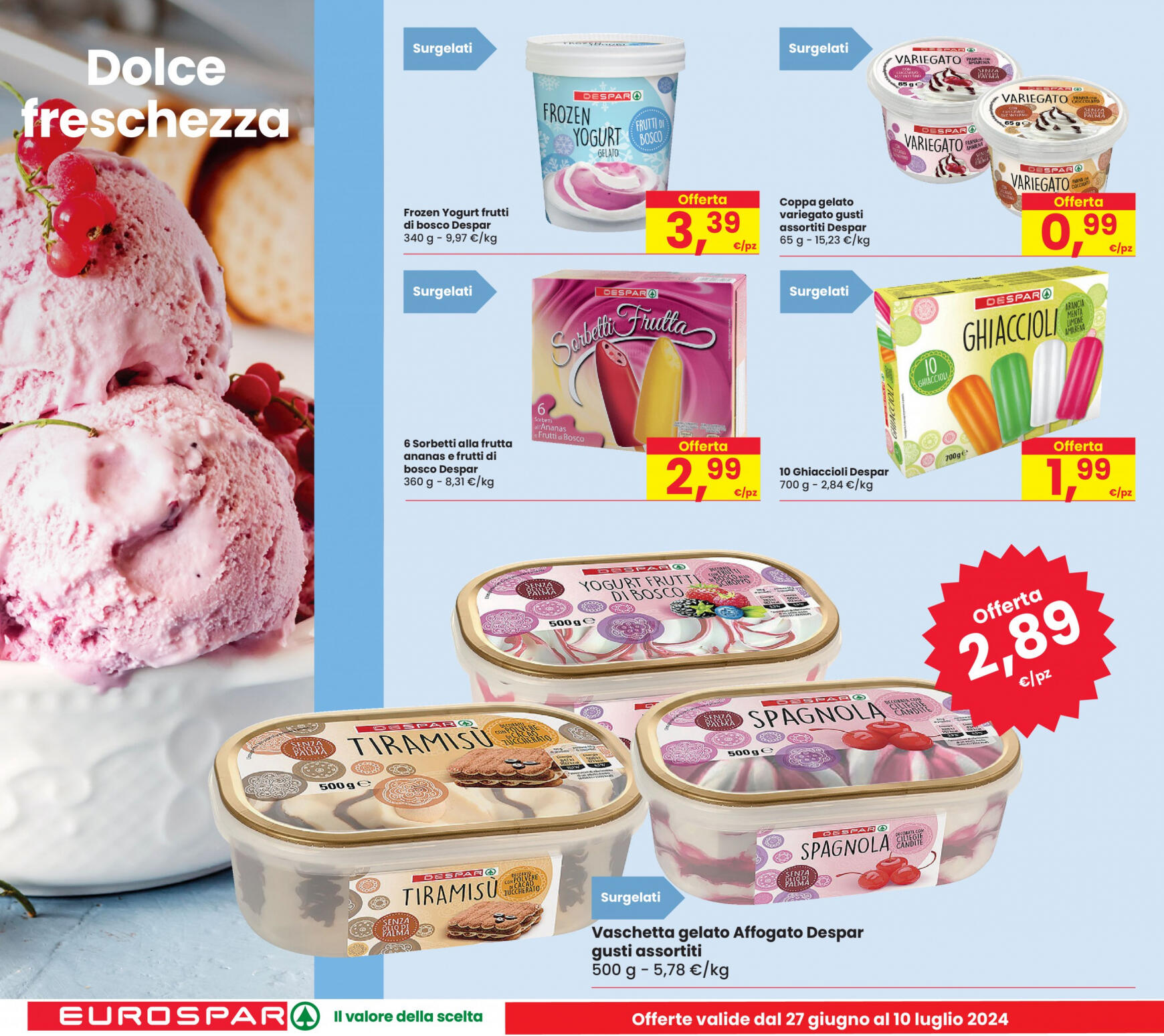 eurospar - Nuovo volantino Eurospar 27.06. - 10.07. - page: 14