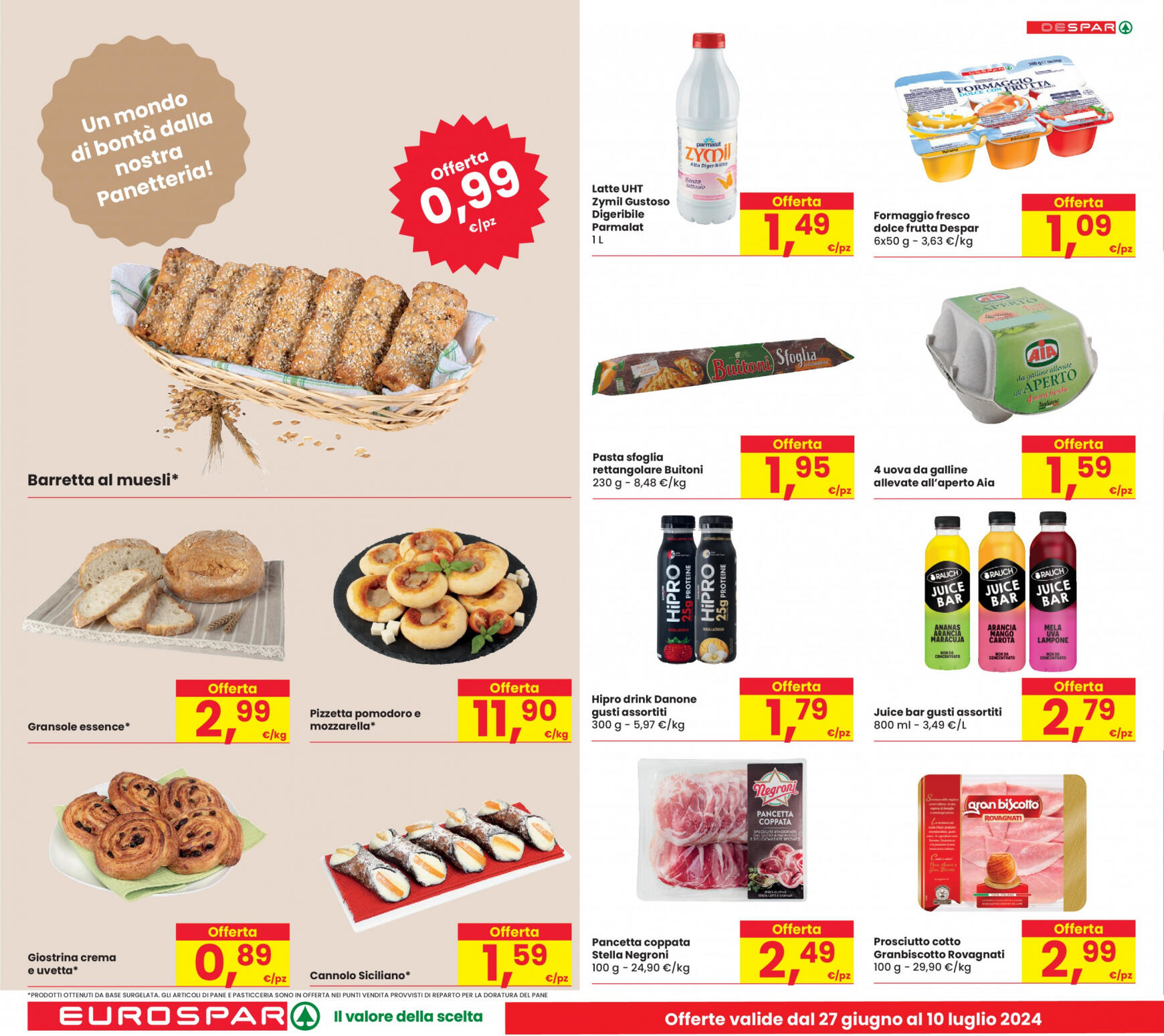 eurospar - Nuovo volantino Eurospar 27.06. - 10.07. - page: 12