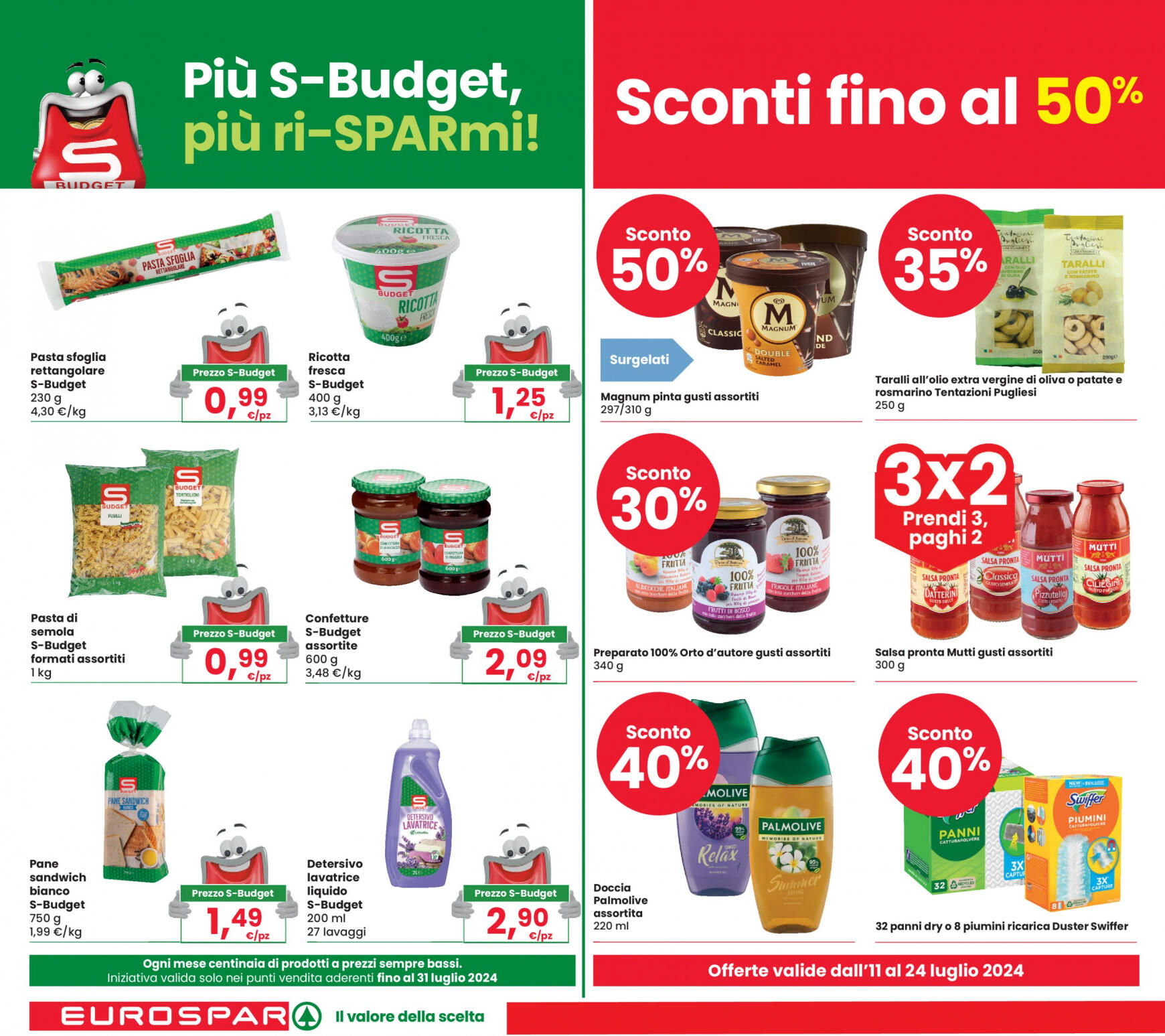 eurospar - Nuovo volantino Eurospar 11.07. - 24.07. - page: 10