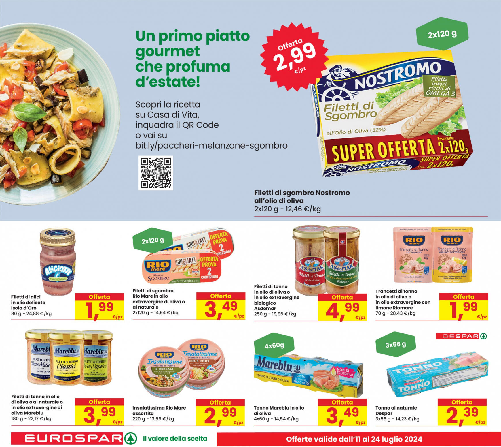 eurospar - Nuovo volantino Eurospar 11.07. - 24.07. - page: 8