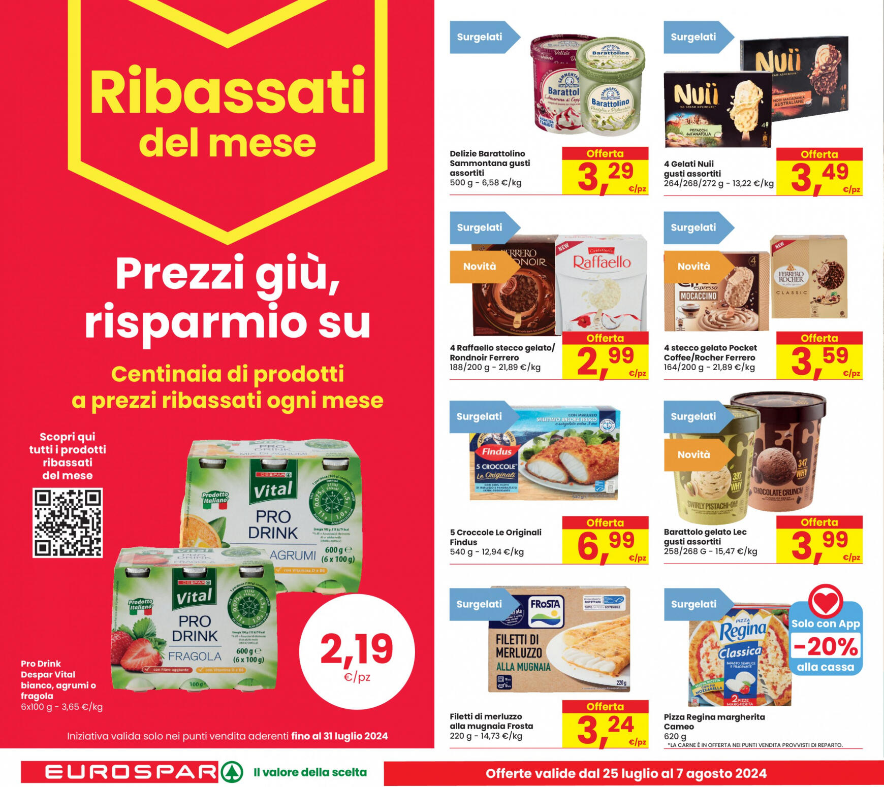 eurospar - Nuovo volantino Eurospar 25.07. - 07.08. - page: 12