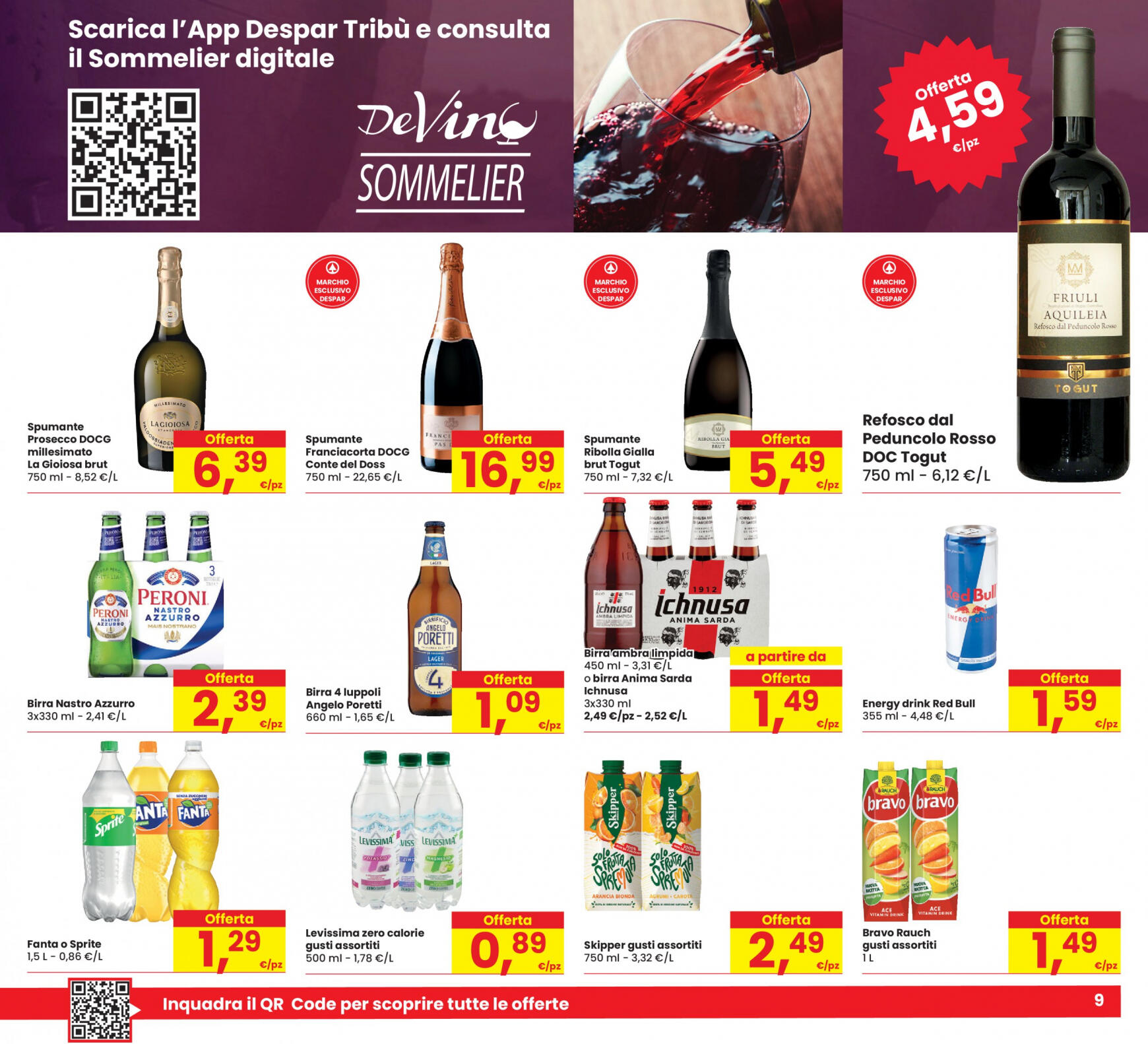 eurospar - Nuovo volantino Eurospar 25.07. - 07.08. - page: 9