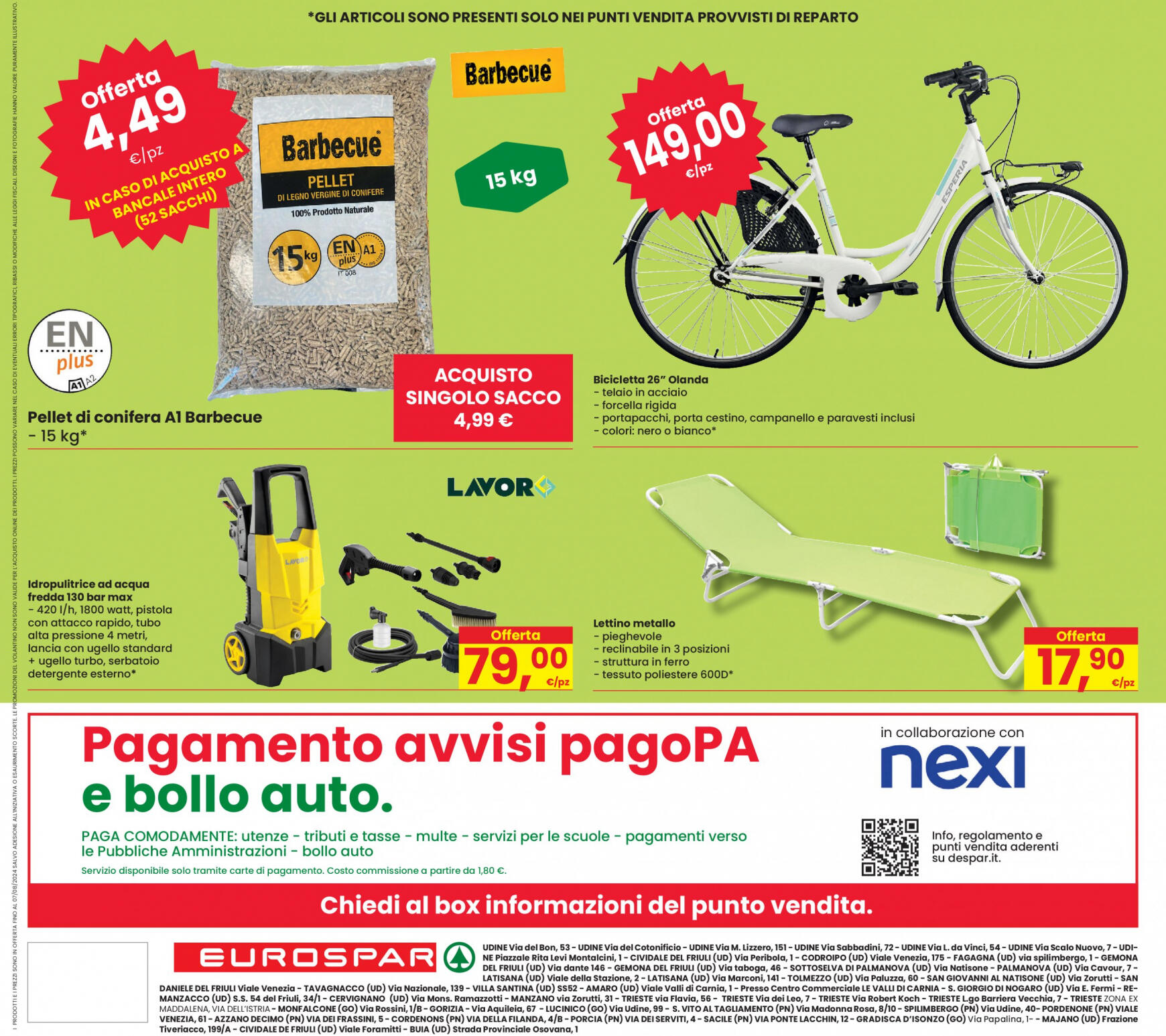 eurospar - Nuovo volantino Eurospar 25.07. - 07.08. - page: 24