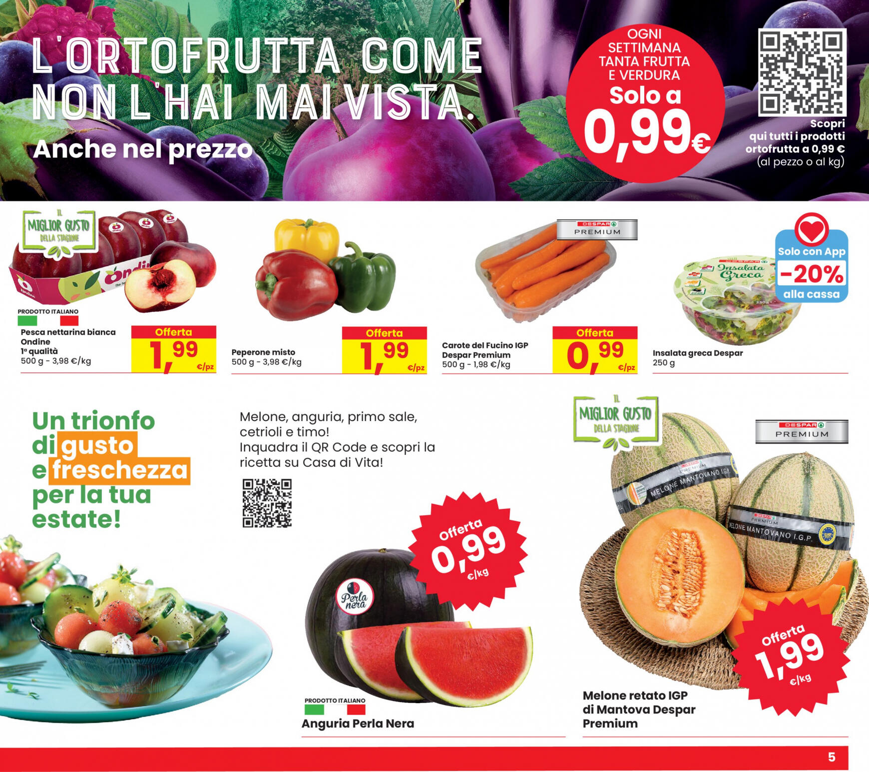 eurospar - Nuovo volantino Eurospar 25.07. - 07.08. - page: 5